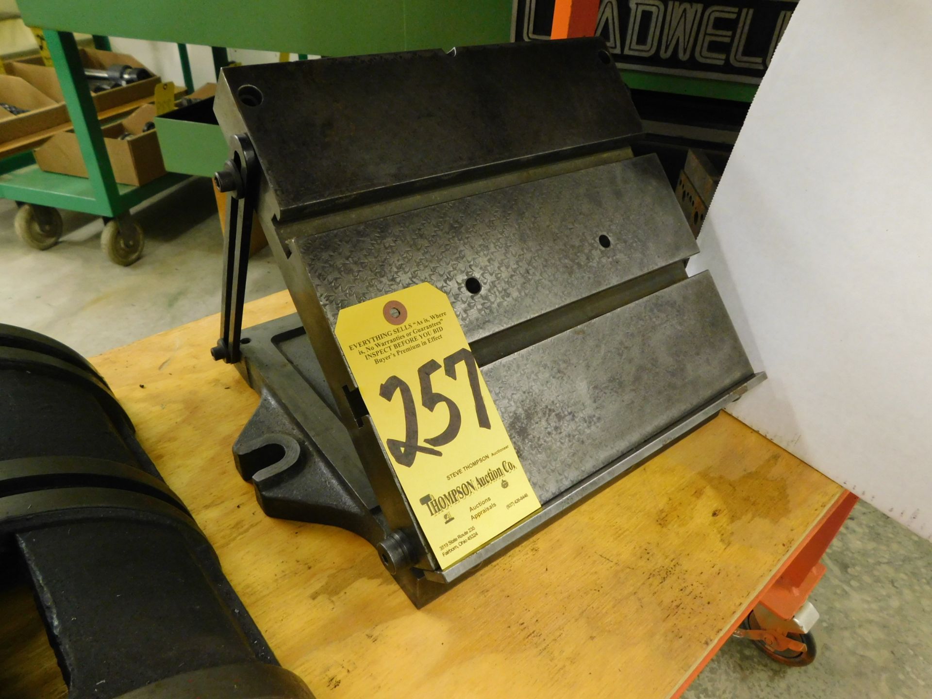 T-Slotted Sine Plate, 11 1/2" x 12"