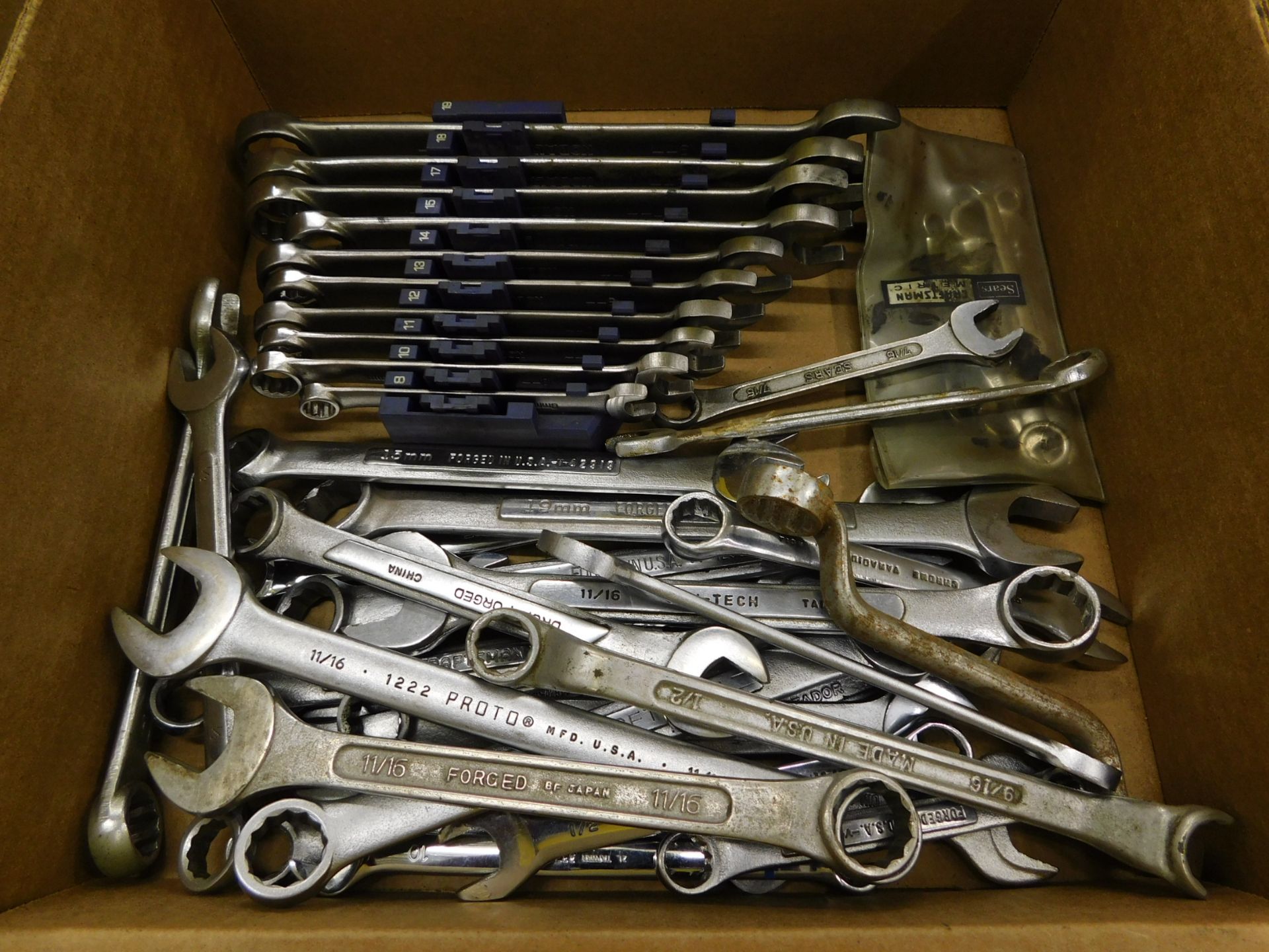 Open and Box End Wrenches