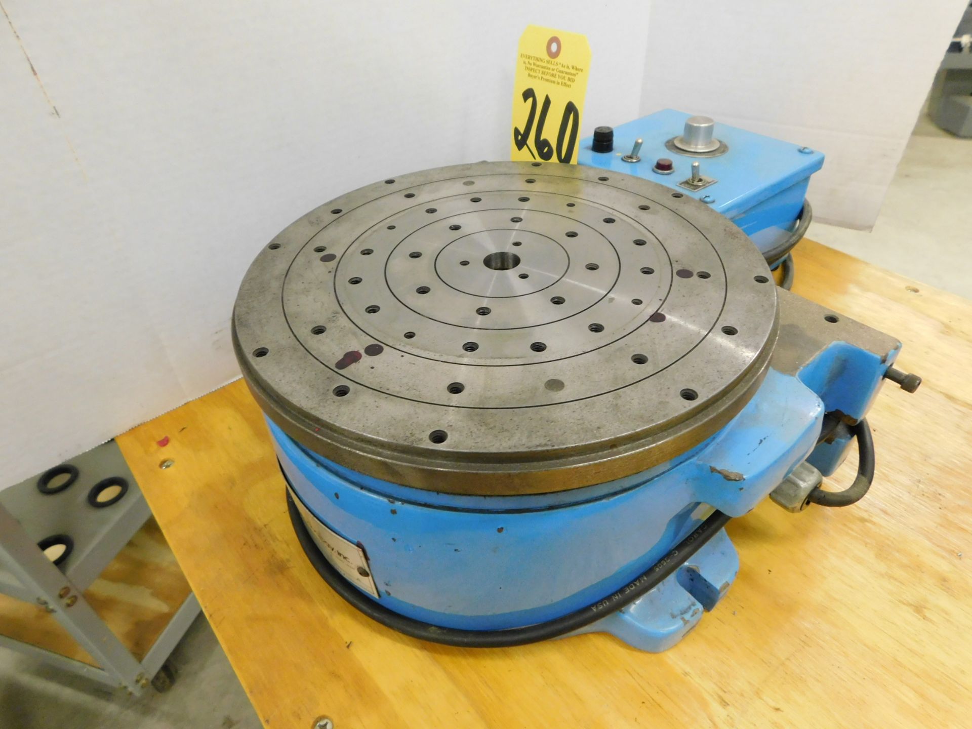 Roto Technology 10 1/2" Diameter Power Rotary Table with Variable Speed Control