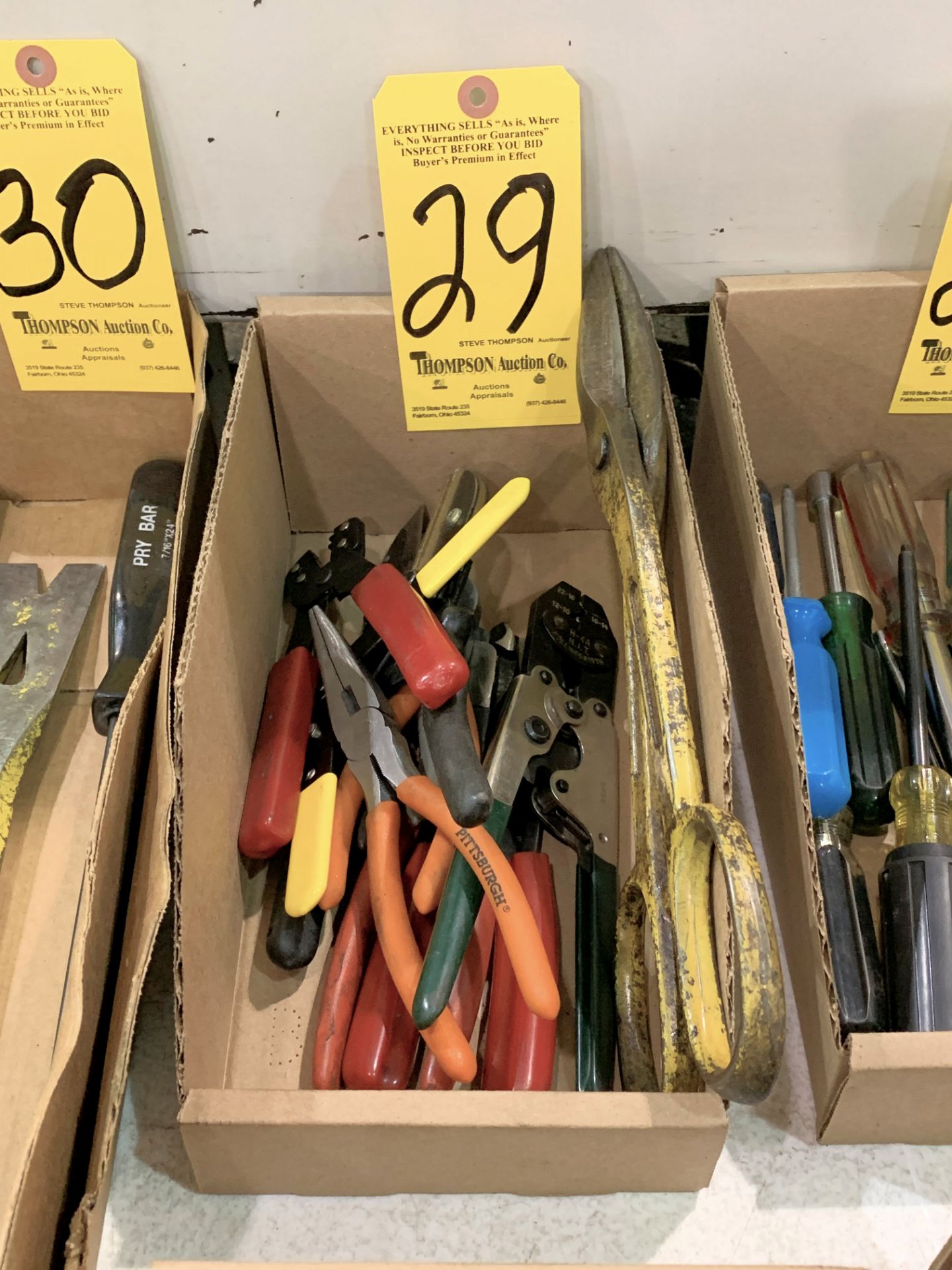 Lot-Wire Strippers and Tin Snips in (1) Box