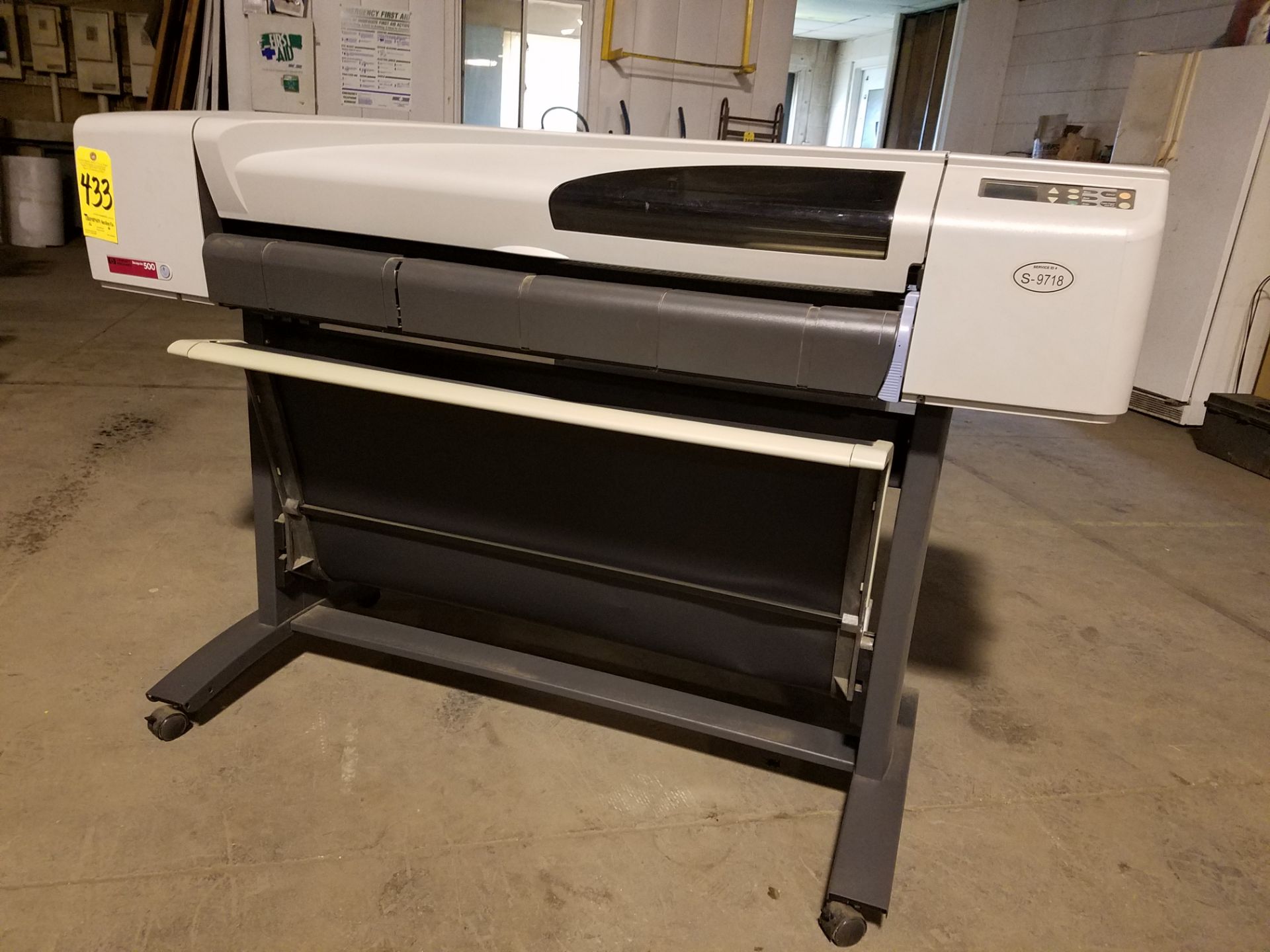 HP DesignJet 500 Plotter, Model C7770B - Image 2 of 2