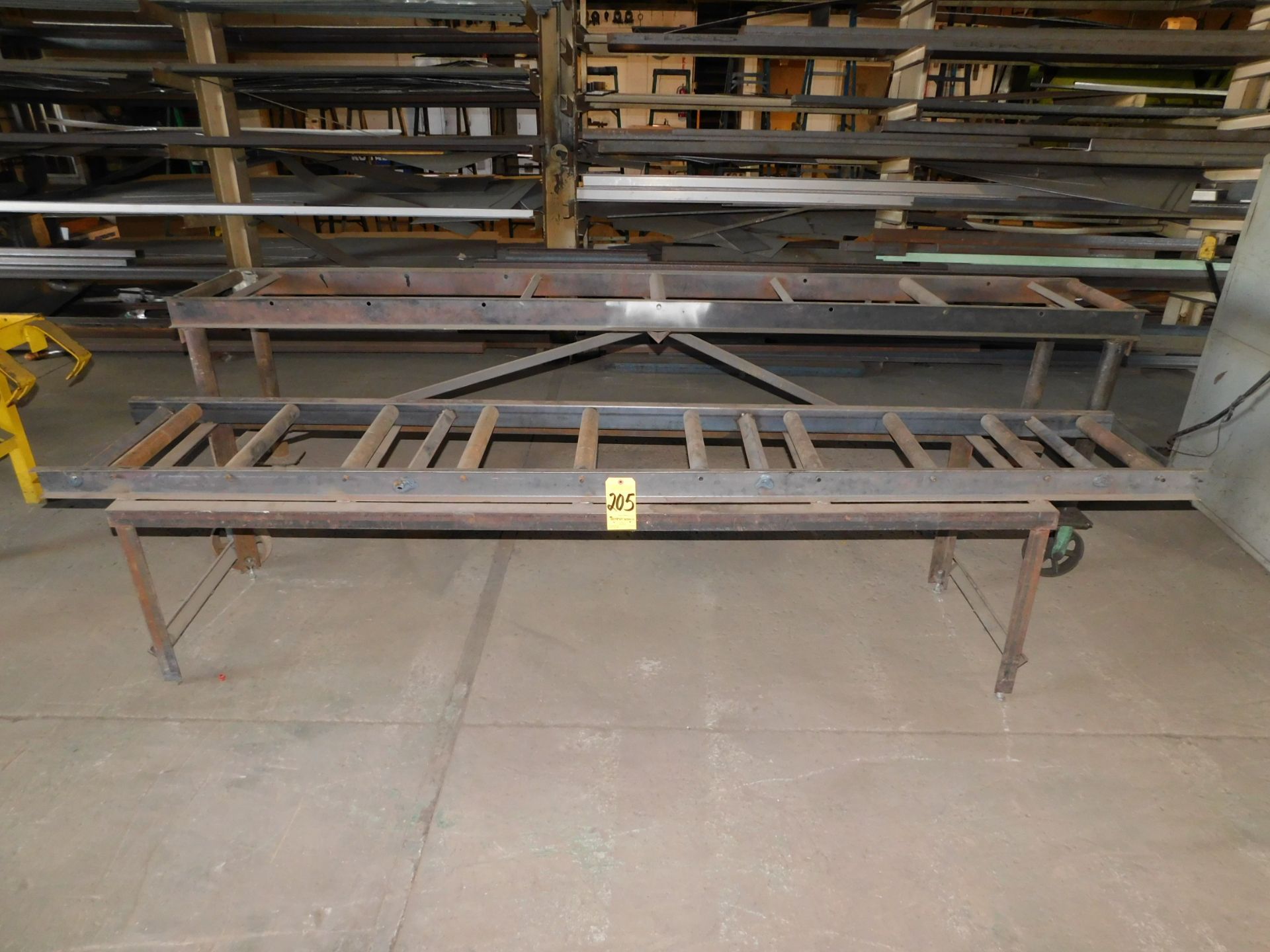 (2) Roller Conveyors