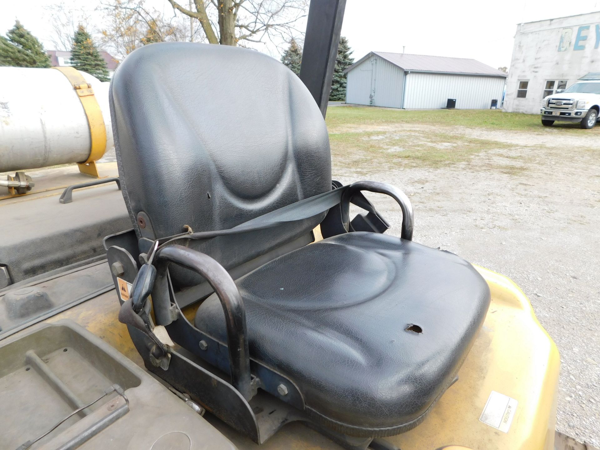 Daewoo Model G35S-2 Forklift, SN G2-00191, 6,700 lb. cap., LP, Solid Pneumatic Non-Marking Tires, - Image 18 of 20