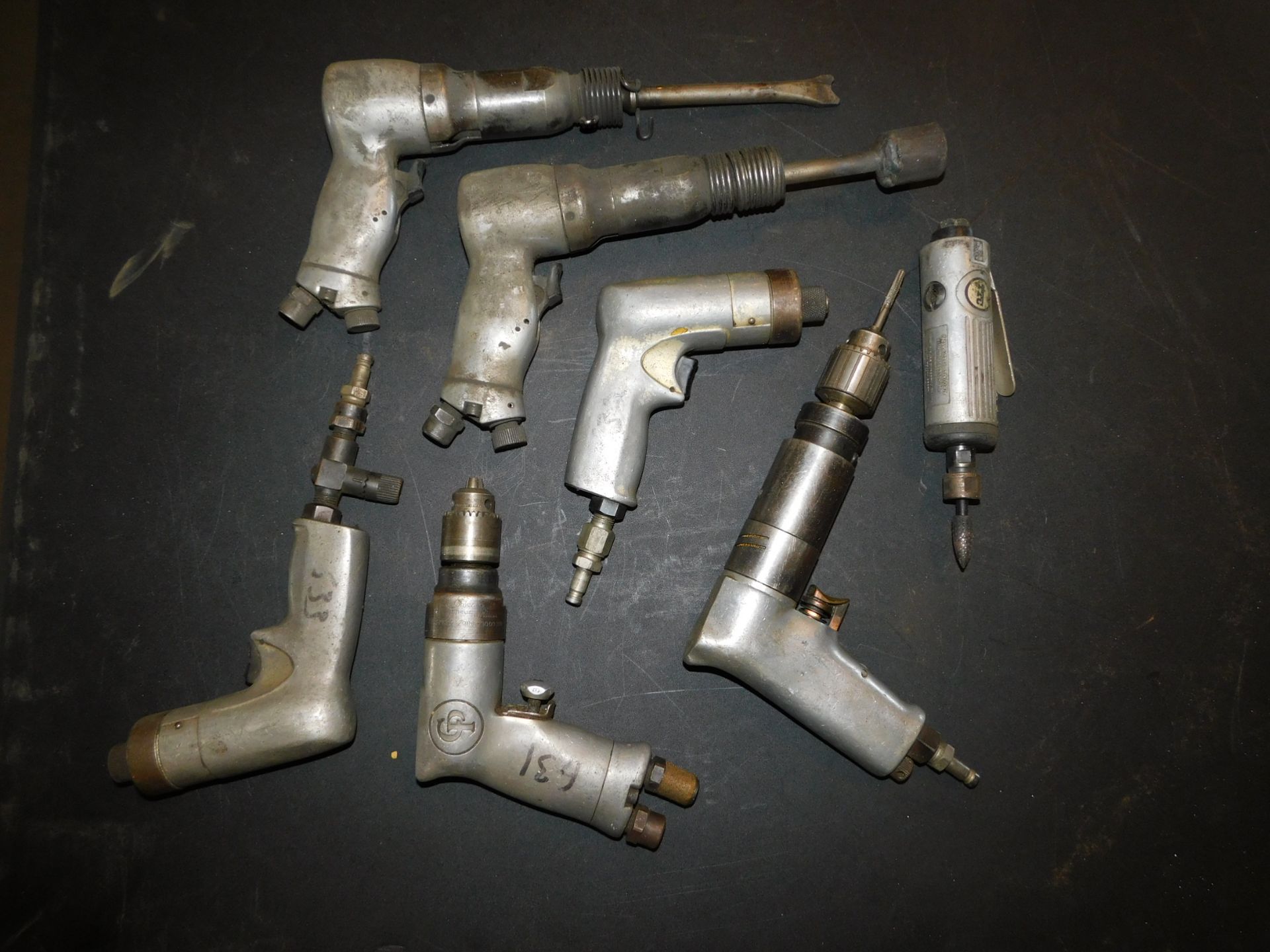 Pneumatic Tools: Drills, Chisels, and Grinder