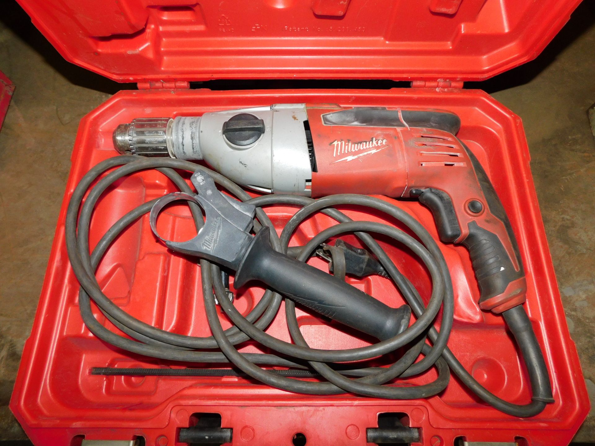 Milwaukee 5380-21 Hammer Drill with Case, 1/2" cap.