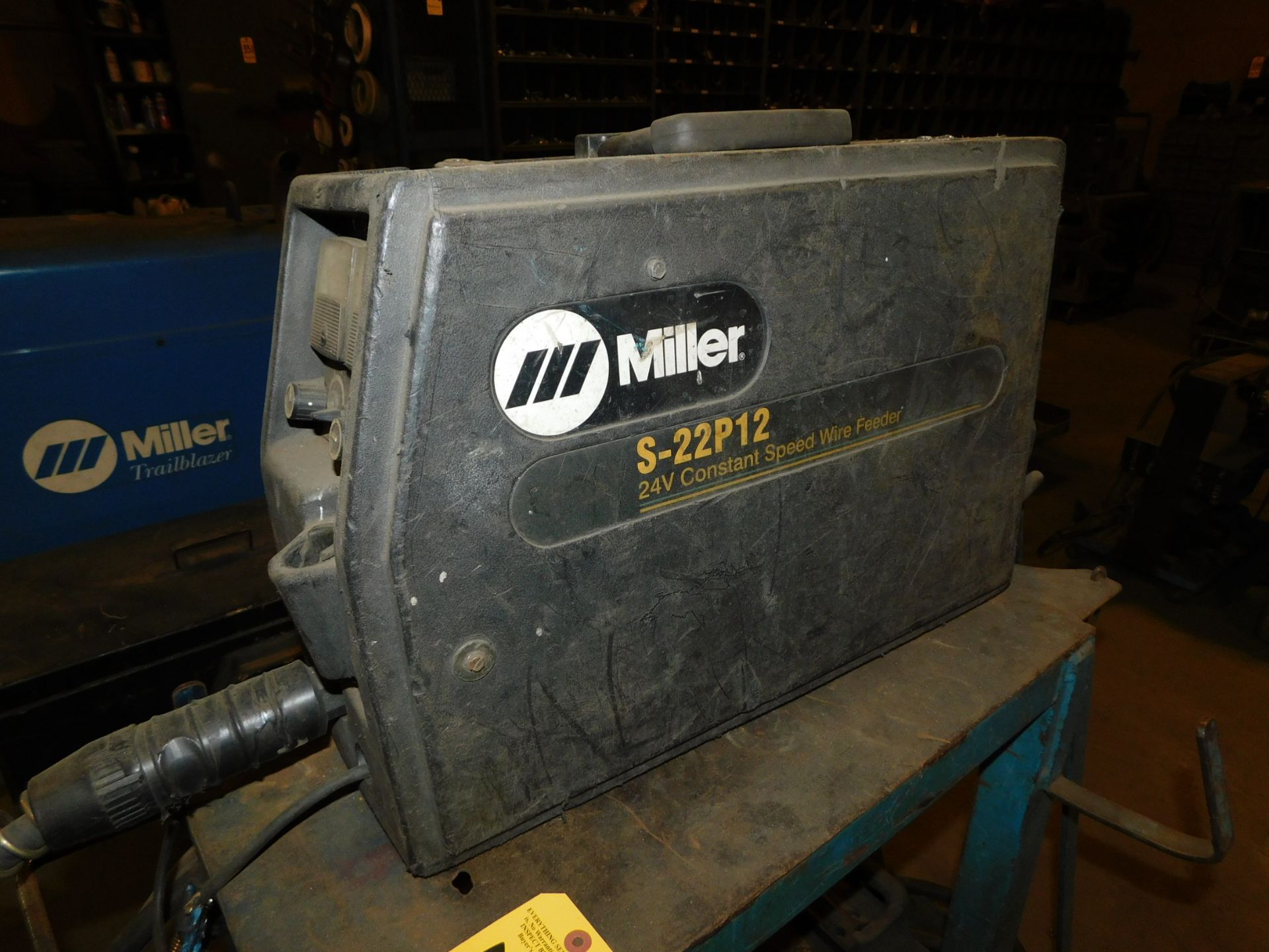 Miller XMT304 CC/CV DC Inverter Arc Welder, SN LA312947, with Miller S-22P12 Wire Feeder - Image 3 of 5