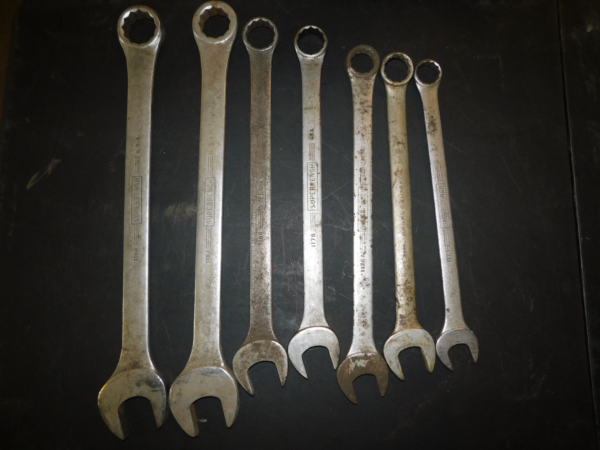 Open and Box End Wrenches, 1 14"-1 7/8"