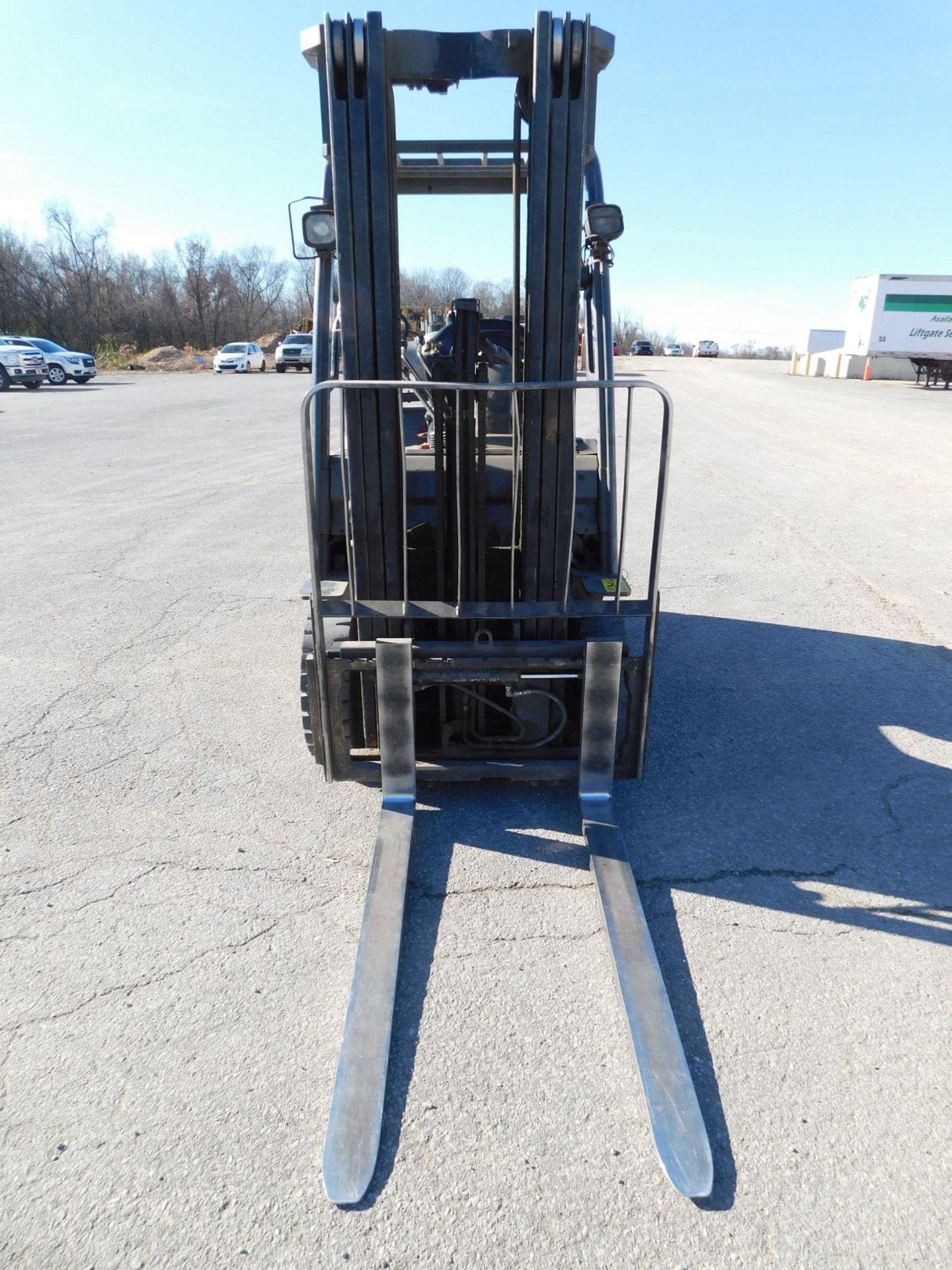 Toyota 8FGU15 Fork Lift Truck, SN 64661, 2,500 lb. Max. Load Capacity, LP Gas Engine, Overhead - Image 2 of 20