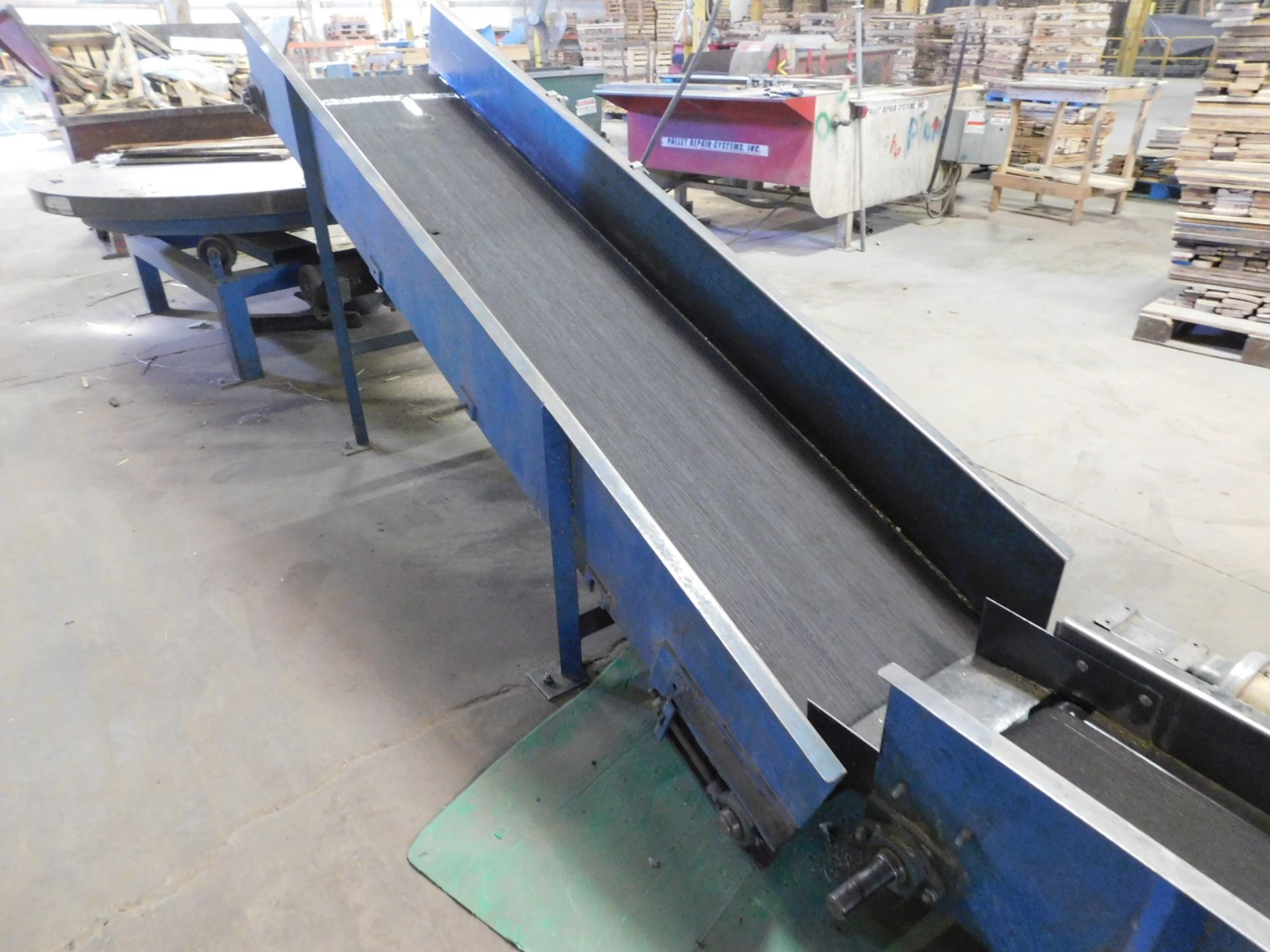 (2) Motorized Belt Conveyors, (1) 16"W x 33' L, and (1) Inclined 24"W x 10'L - Image 3 of 3