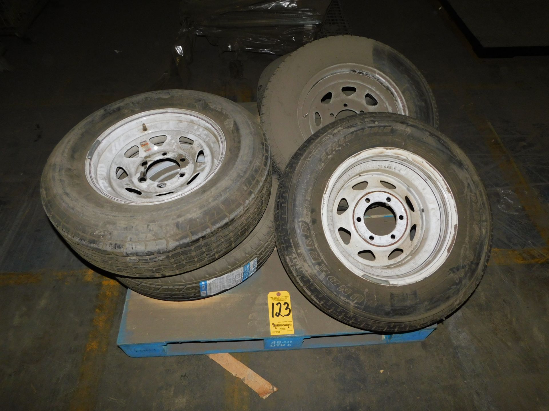 (5) Tires with Rims