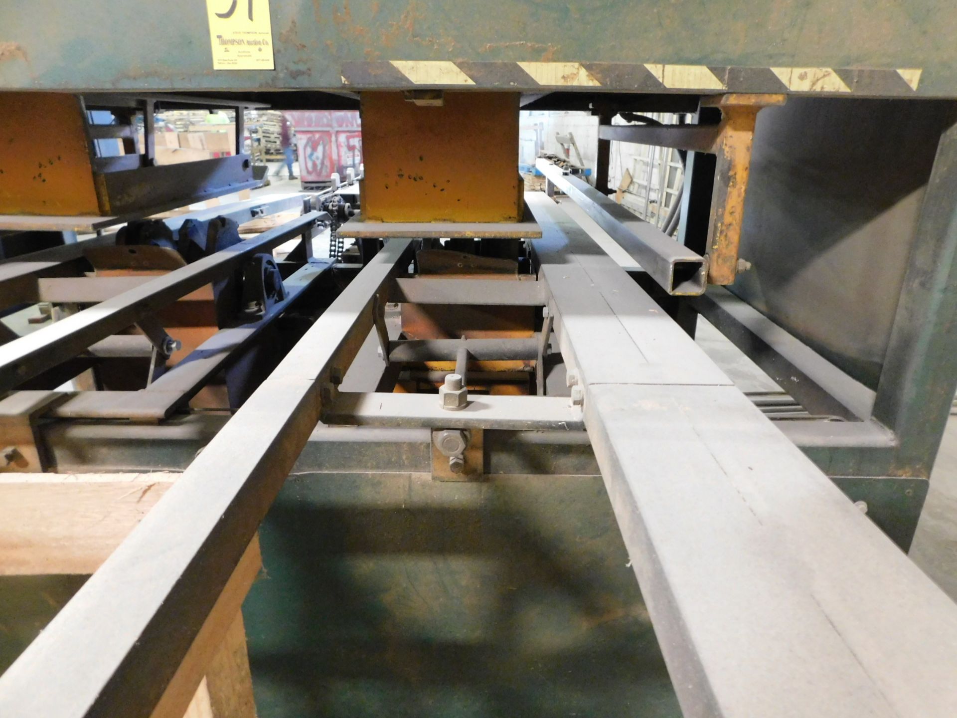 Kent Corporation Double Notcher Saw, 24" x 5' 2-Chain Infeed Conveyor, 50" Wide Pass Thru - Image 2 of 9