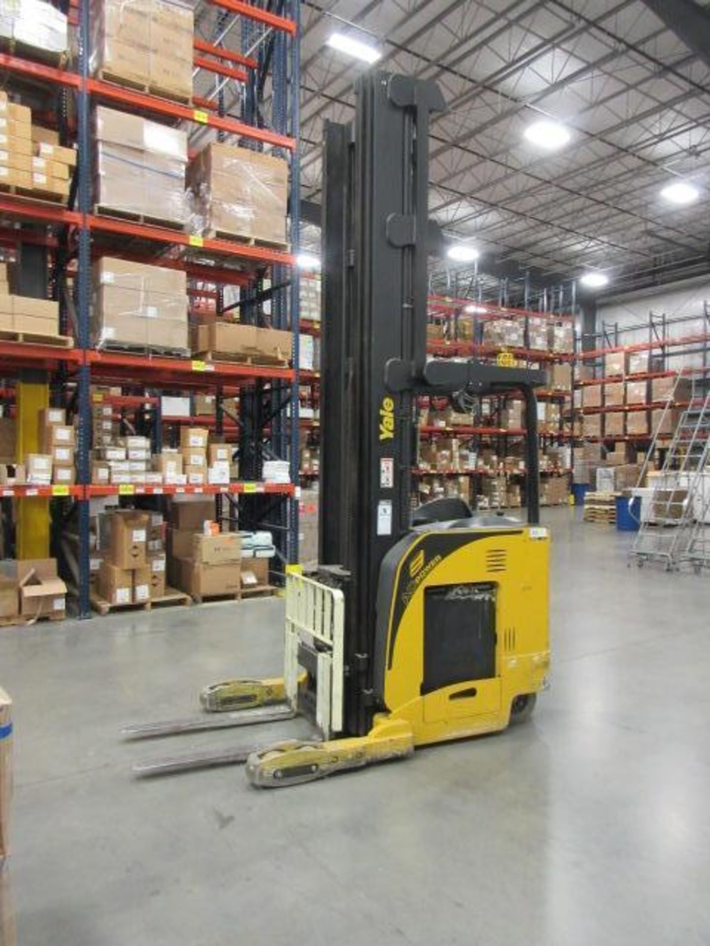 Yale Stand Up Reach Lift Truck