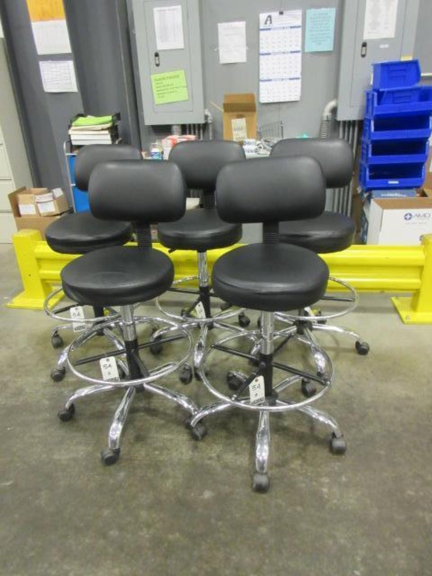 Black Lab Chairs-Swivel Base