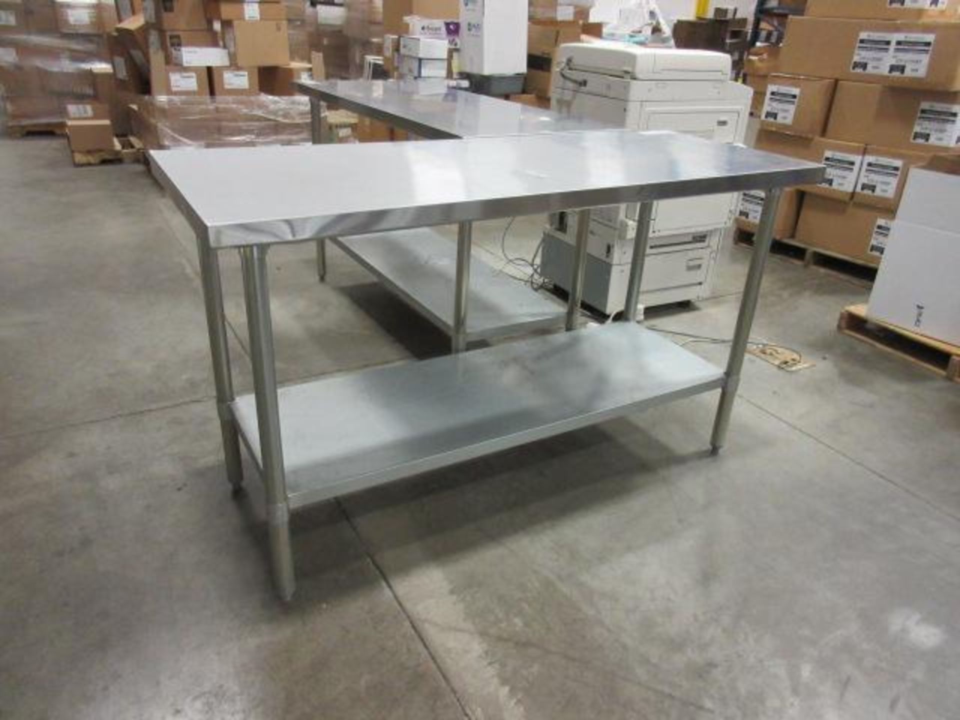 Stainless Steel Flat Top Work Tables