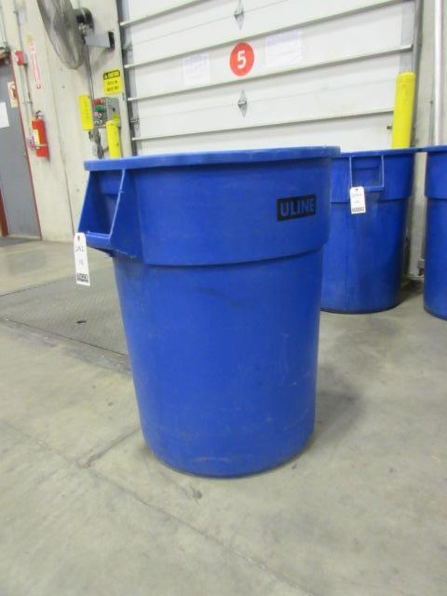 Uline 55 Gallon Waste Containers - Image 3 of 3