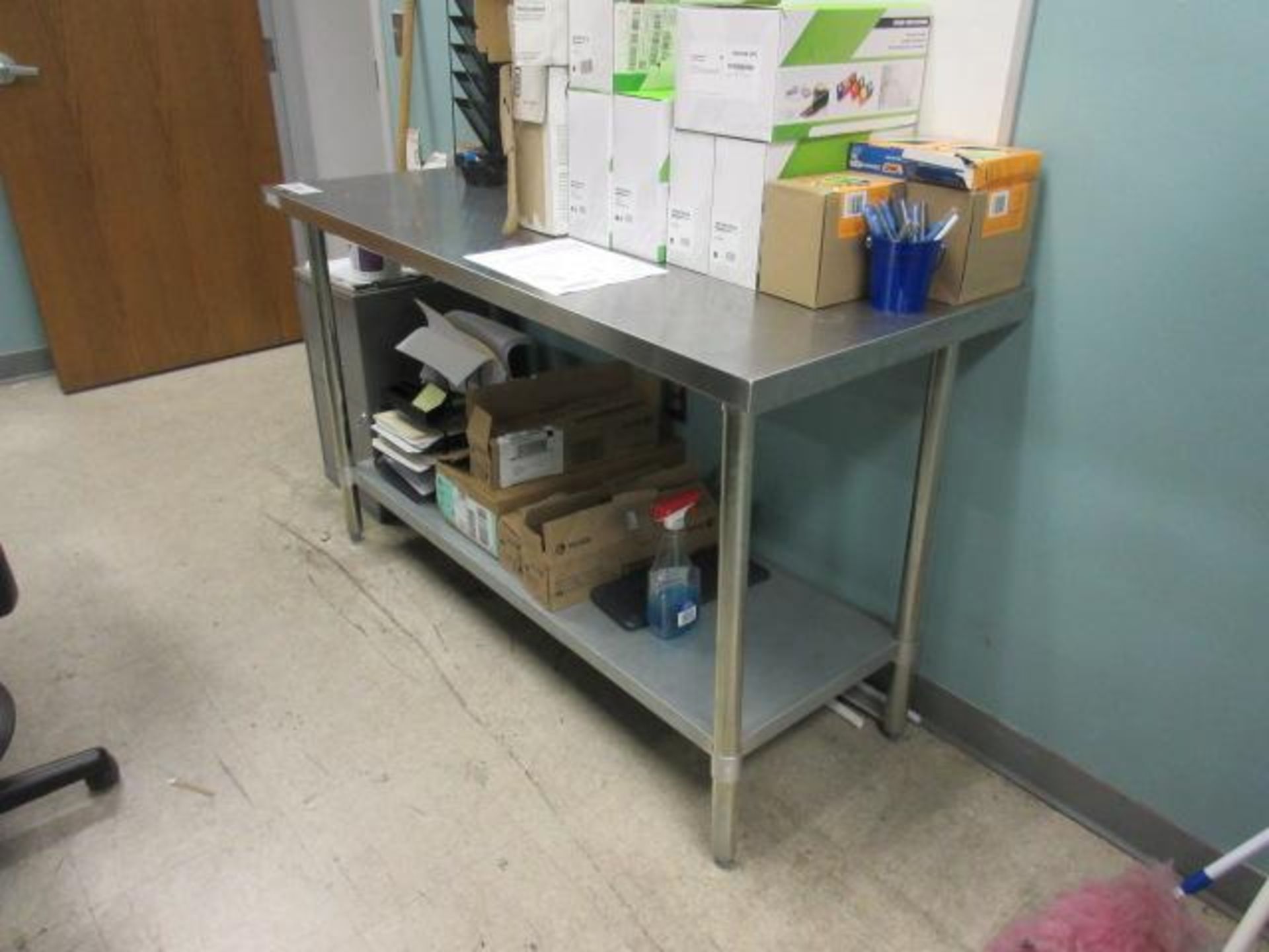 Stainless Steel Flat Top Work Tables - Image 3 of 3