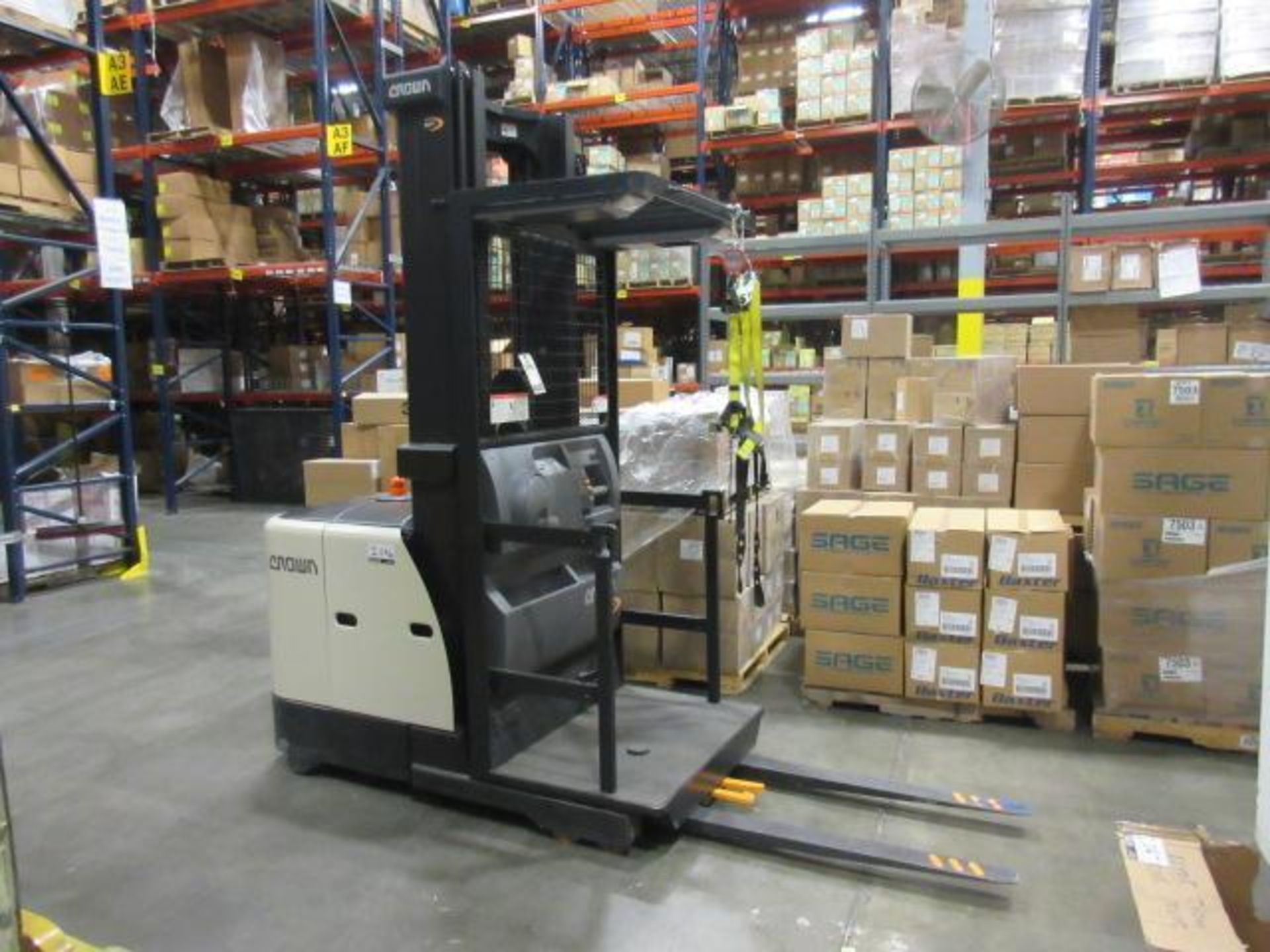 Crown Stand Up Order Picker Lift