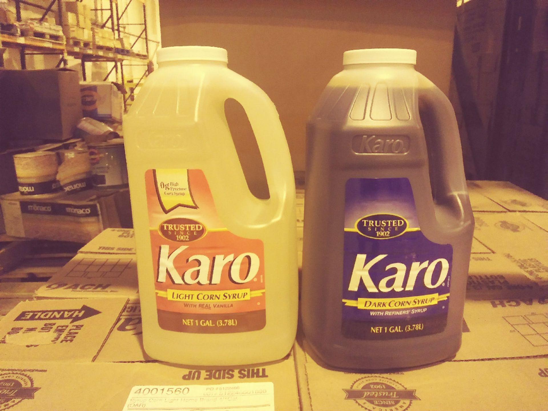 Light and Dark Karo Corn Syrup