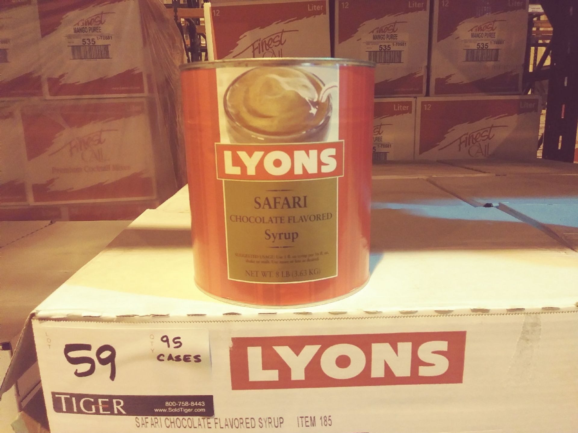 Lyons Chocolate Flavored Syrups