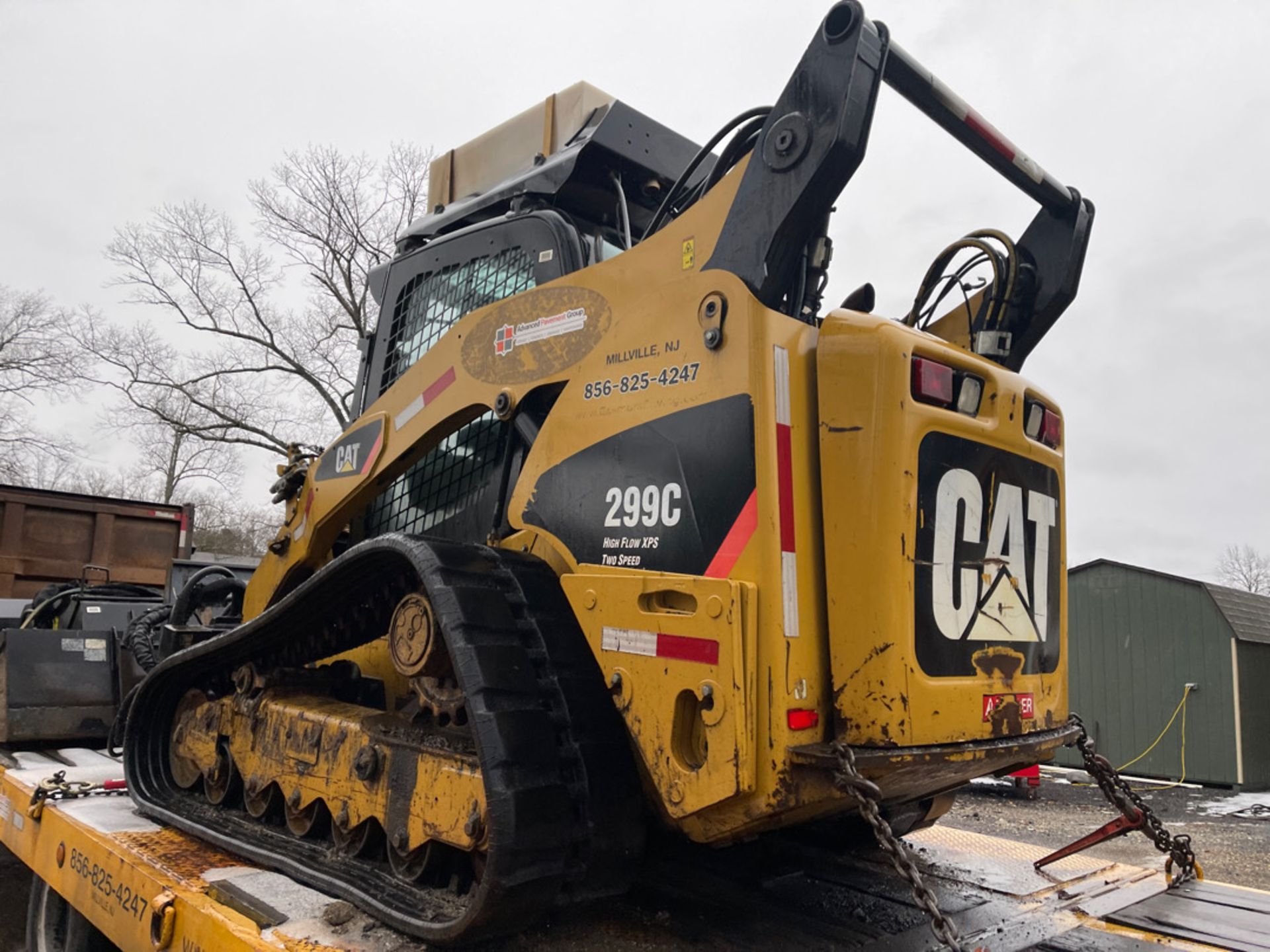 2009 Cat Ski Steer Crawler 299C - Image 4 of 8