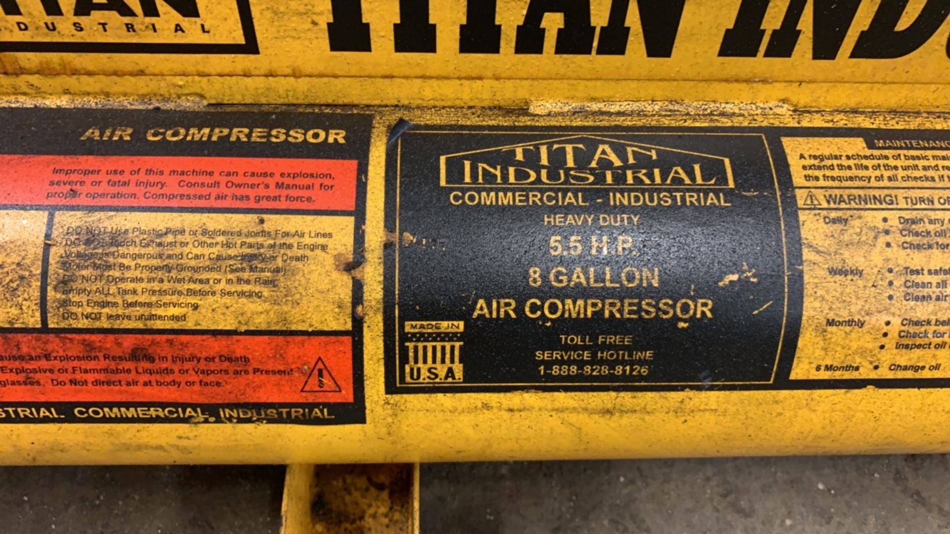 Gas Powered Air Compressor - Image 3 of 4