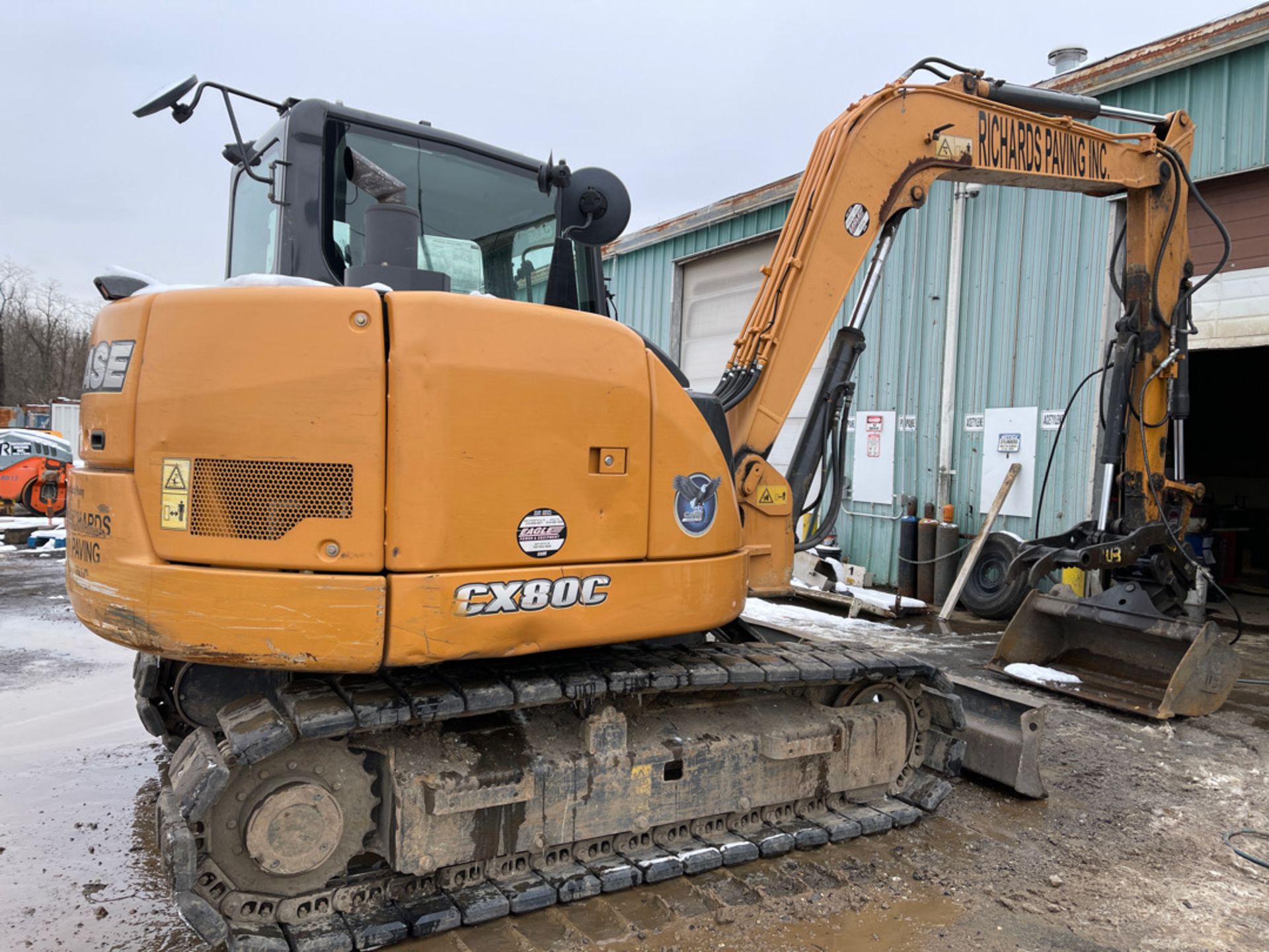 2017 Case Excavator CX80C - Image 5 of 8