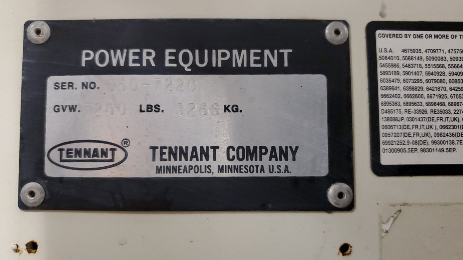 Tennant Power Sweeper - Image 11 of 11