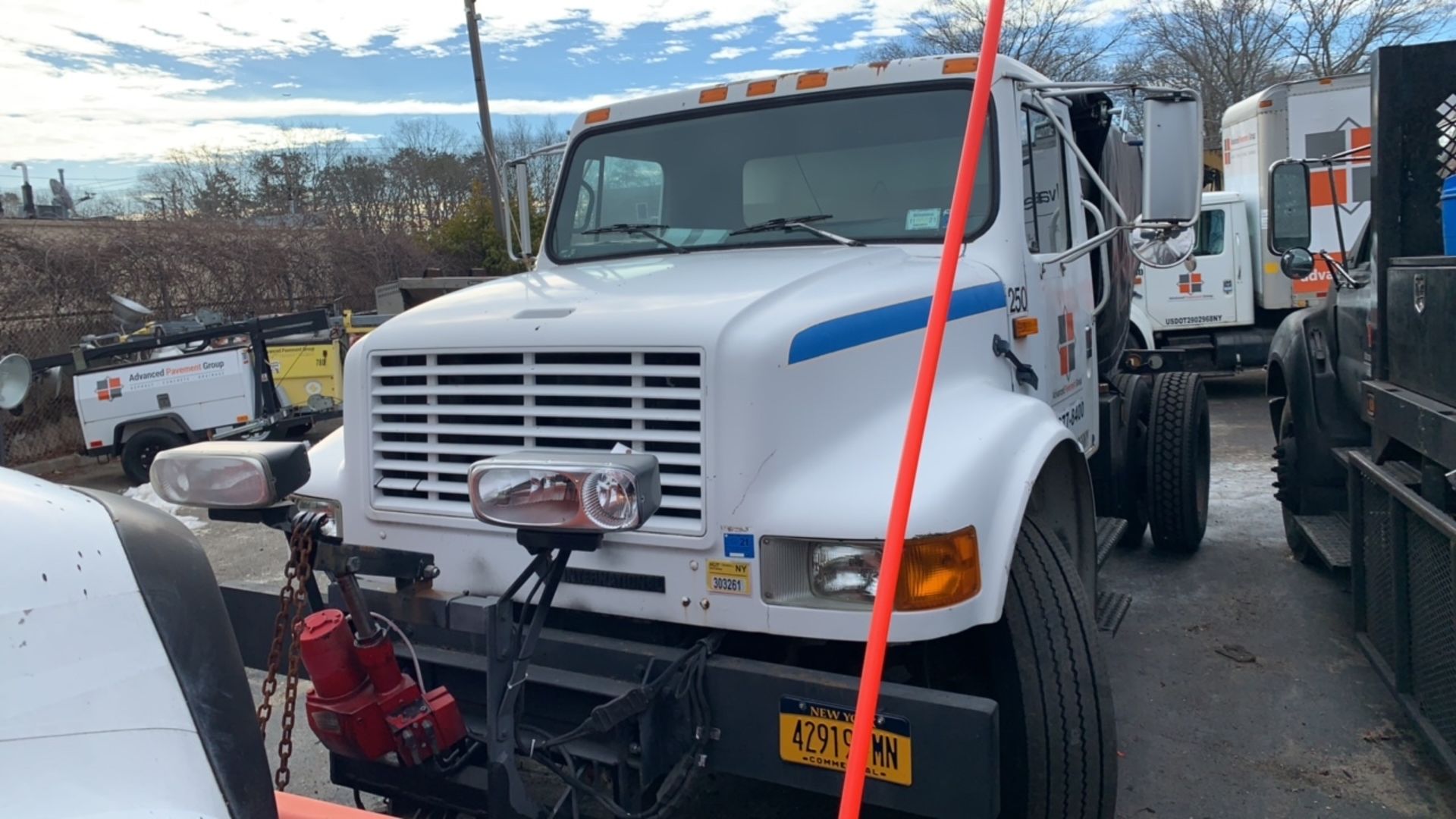 1993 International 4700 Plow Truck