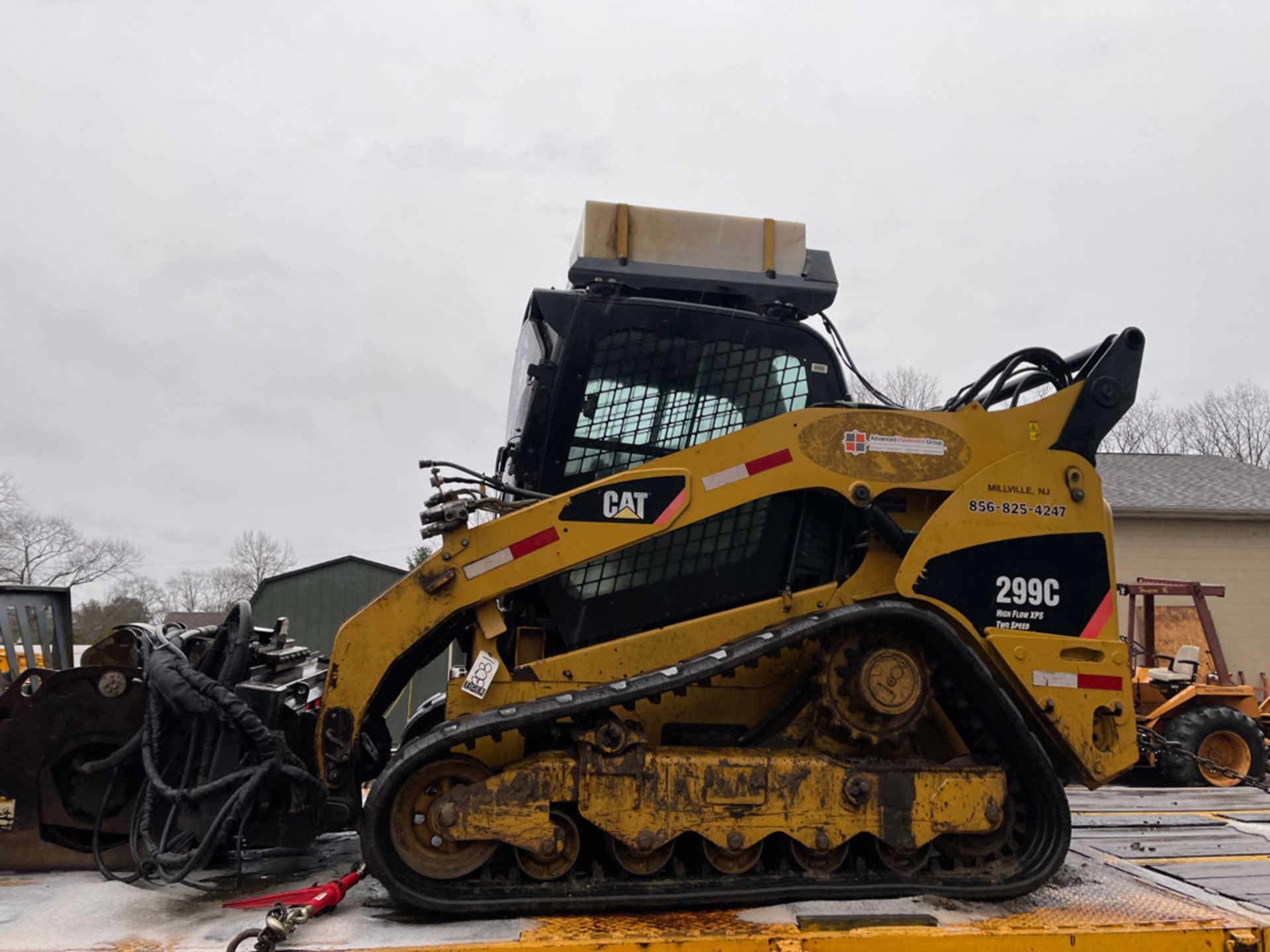 2009 Cat Ski Steer Crawler 299C - Image 5 of 8