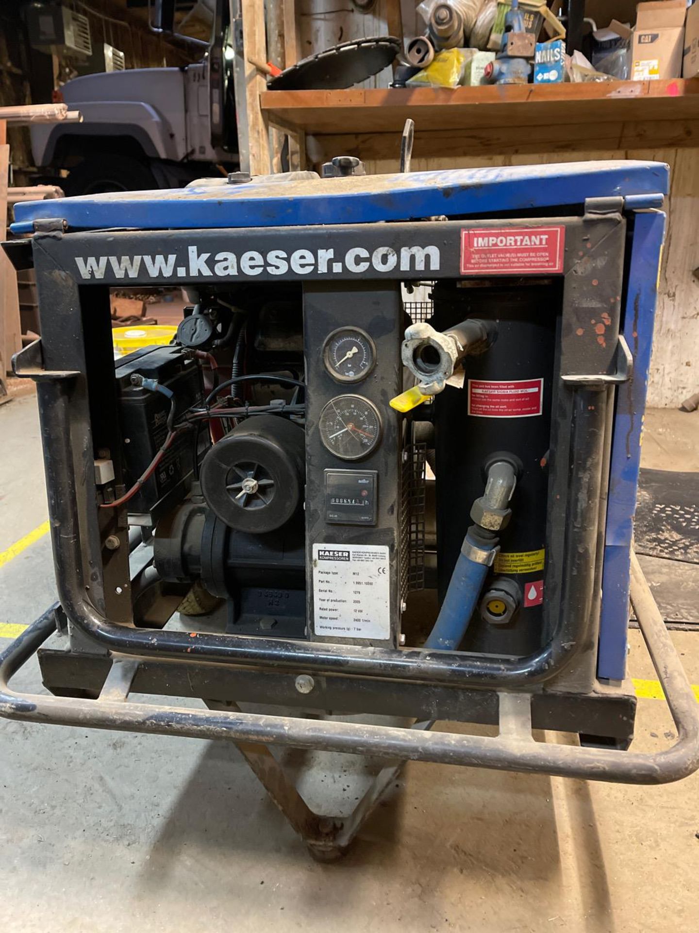 Kaeser Rotary Screw Compressor - Image 3 of 10