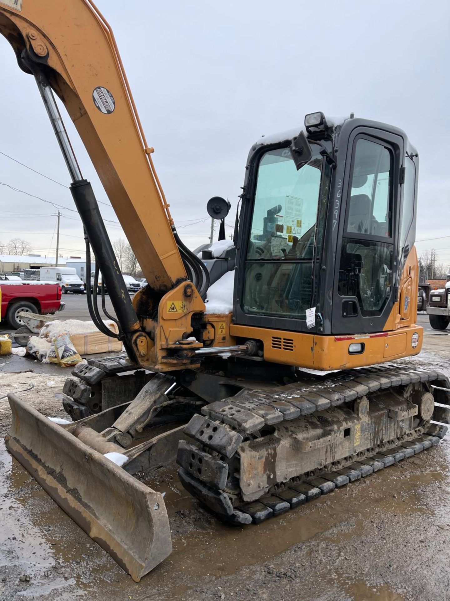 2017 Case Excavator CX80C - Image 3 of 8