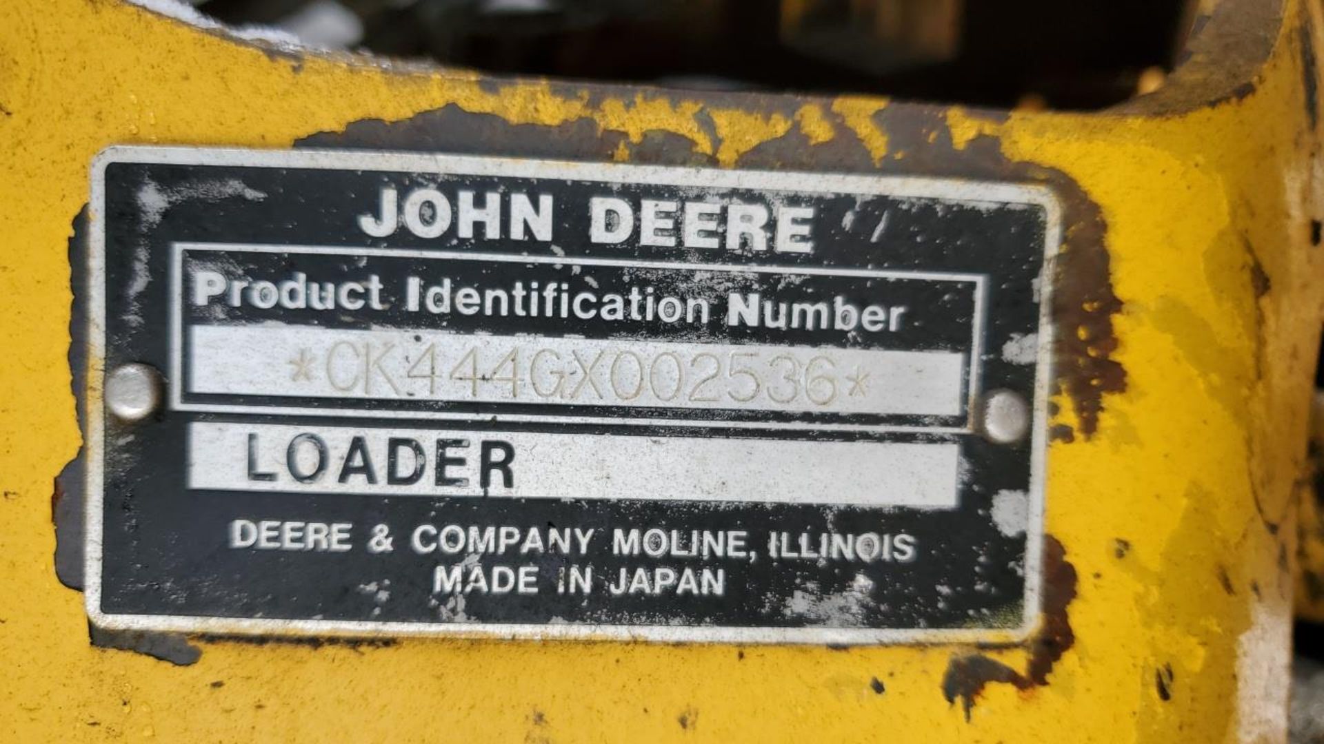 John Deere Wheel Loader - Image 13 of 15