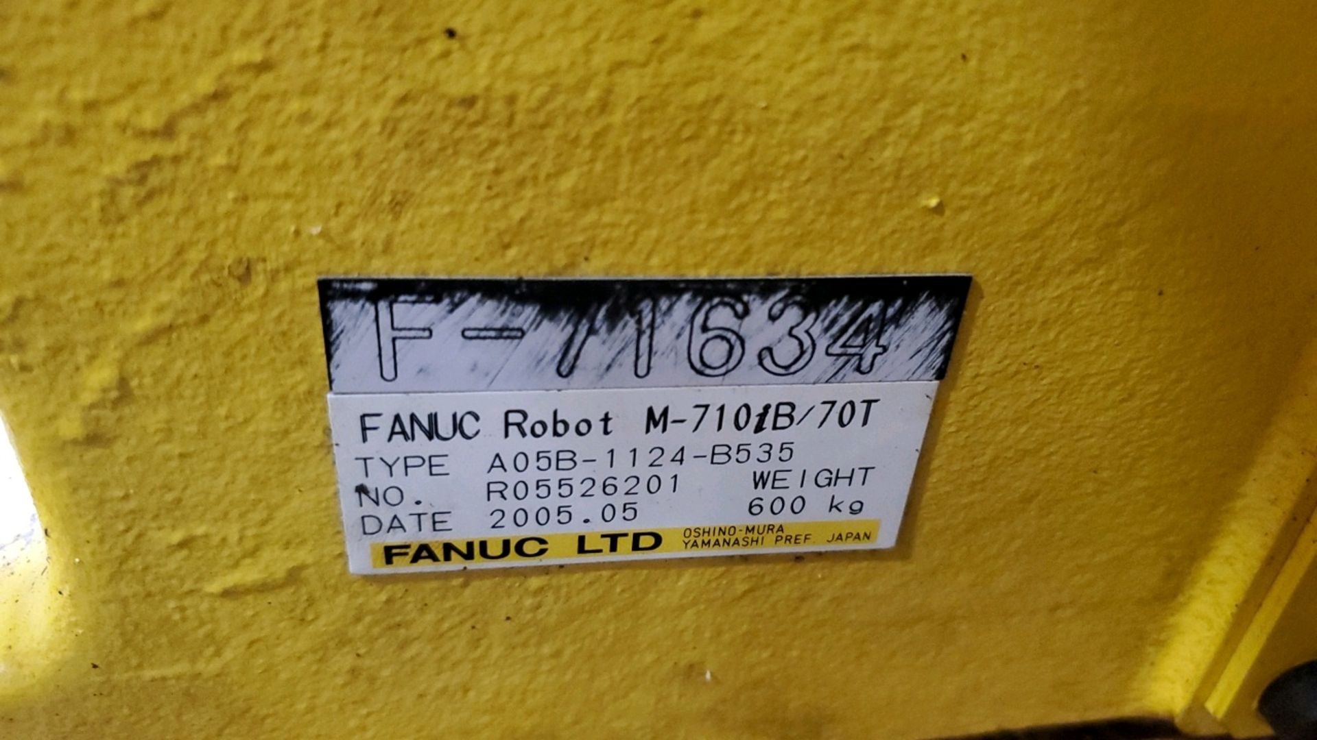 2005 Fanuc Robot w/Controller - Image 4 of 7