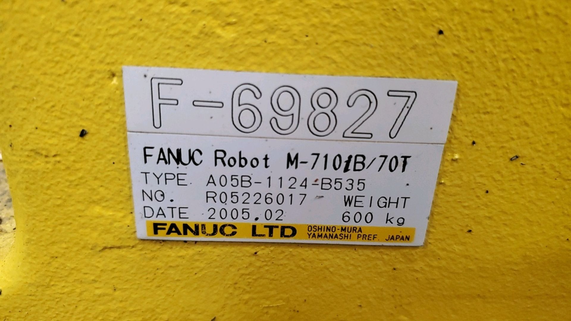 2005 Fanuc Robot w/Controller - Image 5 of 8