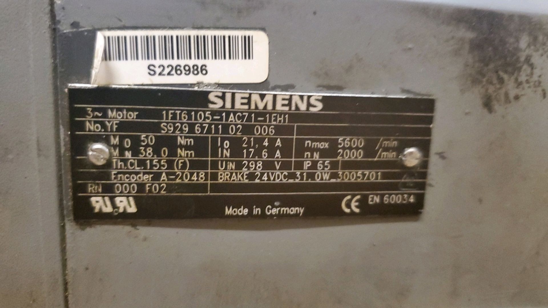 Siemens Motor - Image 3 of 3