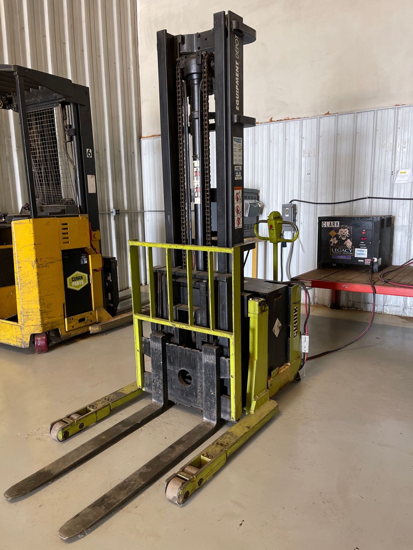 Clark Electric Forklift with Charger