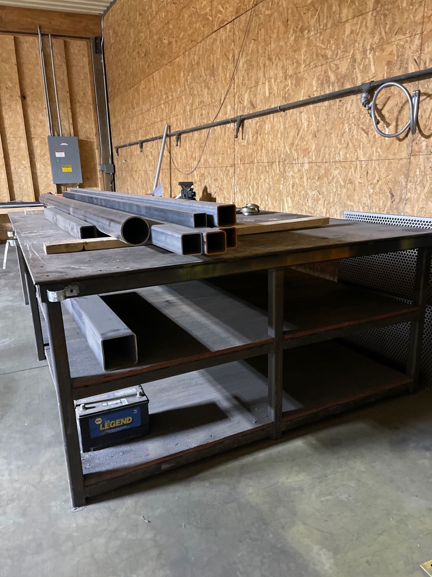 Steel Work Table - Image 2 of 2