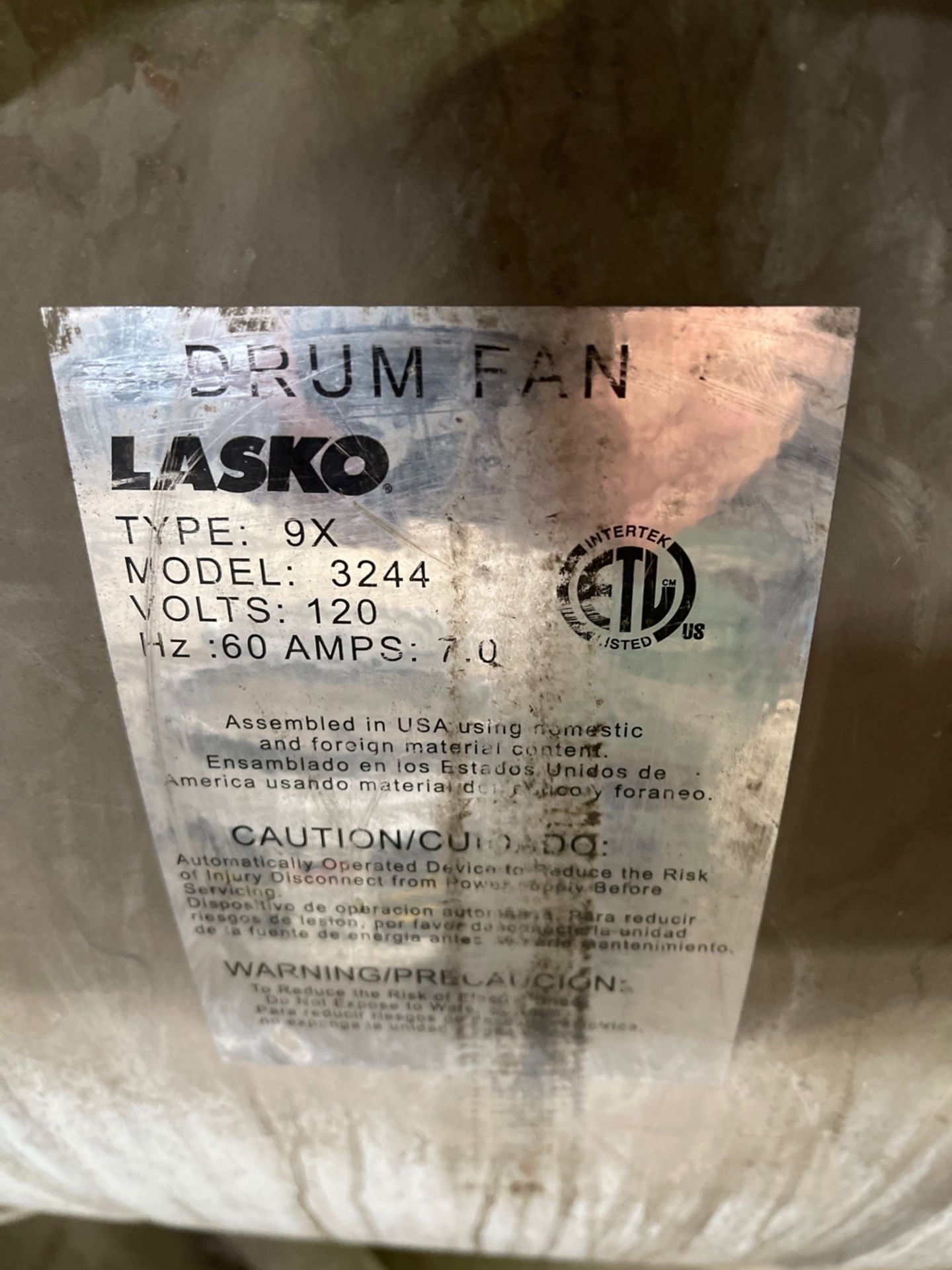 Drum Fan - Image 2 of 2