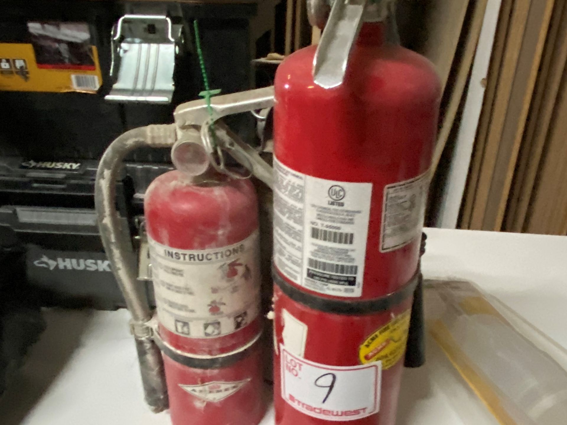 (3) FIRE EXTINGUISHERS