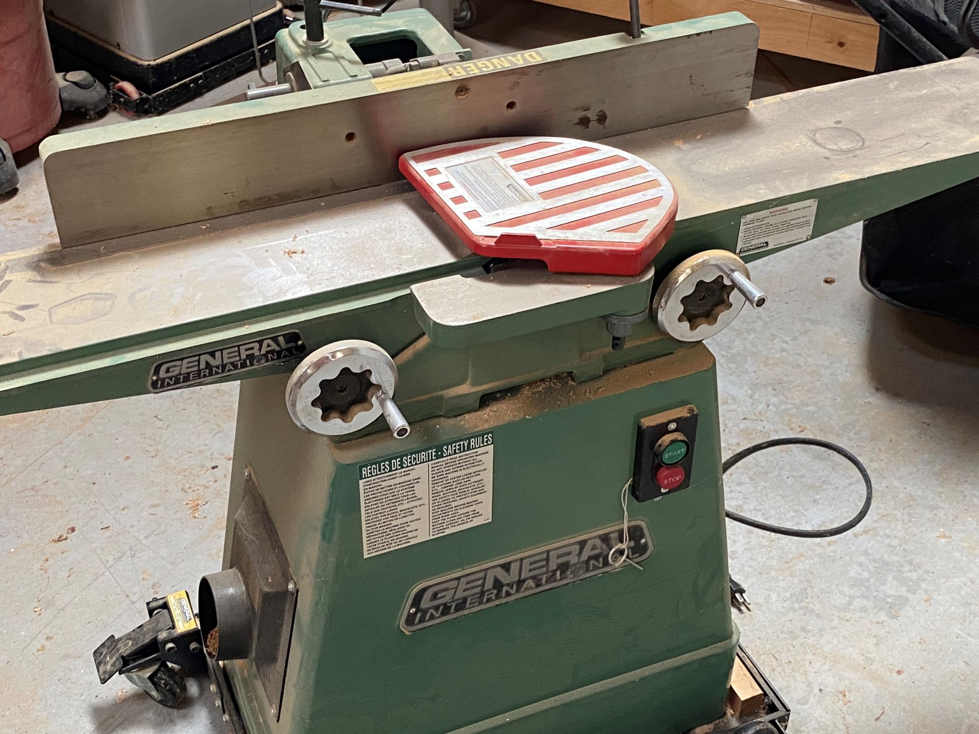 GENERAL 80-100M1 6” JOINTER, 110/220, 1PH