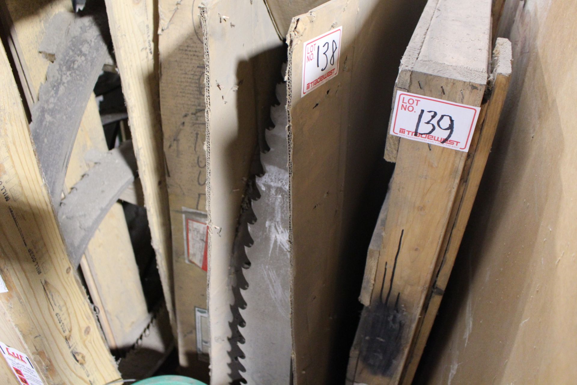 BOX OF (5) STENNER RESAW BLADES