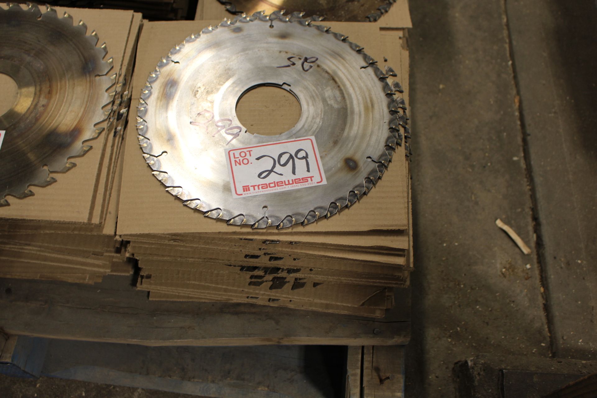 APPROX. (30) 12" SAWS (LAMELLA)