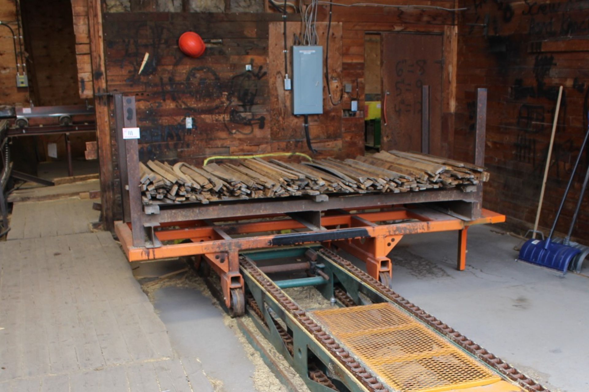 STICK TROLLEY, 111" X 44" W/ TRACKS