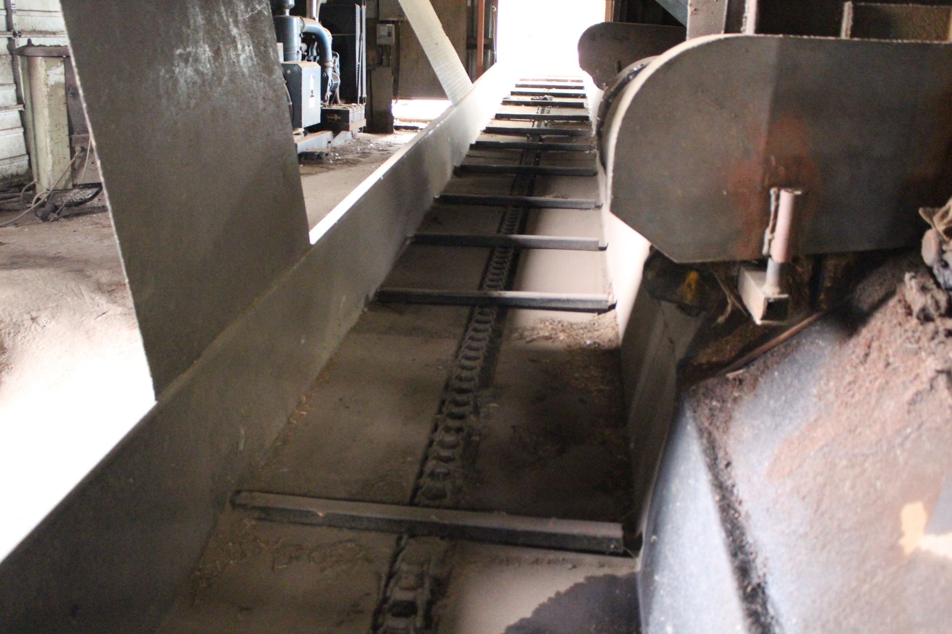 36" X 90' FLYTED CHAIN WASTE CONVEYOR - Image 2 of 2