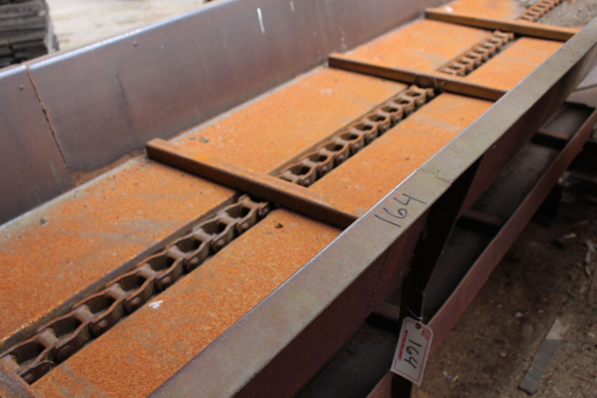 36" X 90' FLYTED CHAIN WASTE CONVEYOR