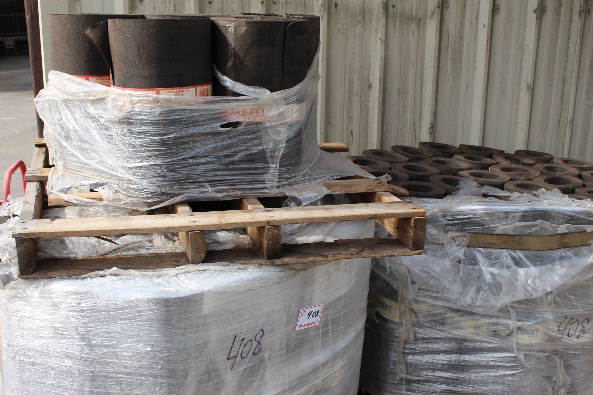 (3) PALLETS OF ROOFING UNDERLAY