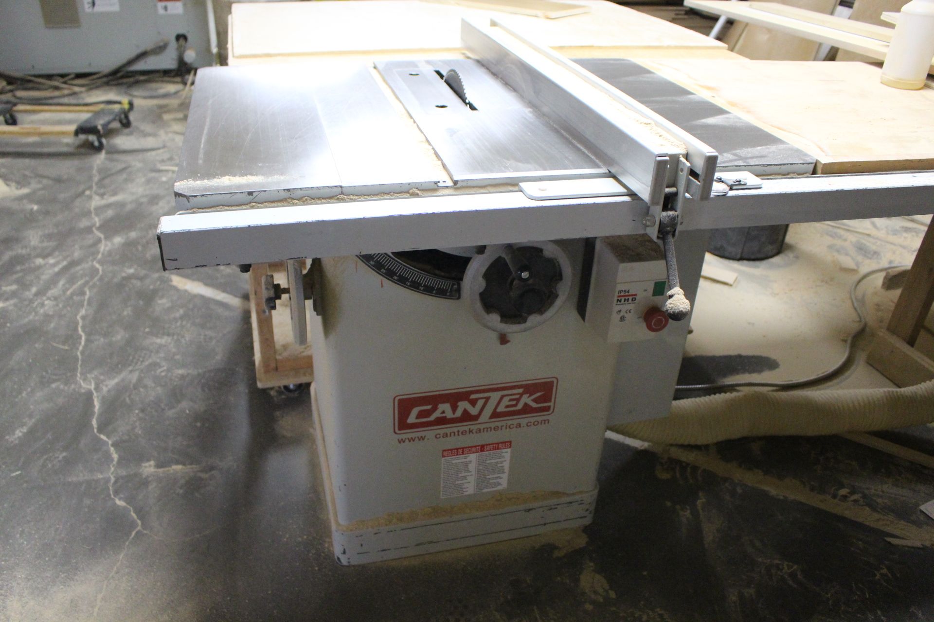 CANTEK CANTA10 TABLE SAW, 5HP, 230V