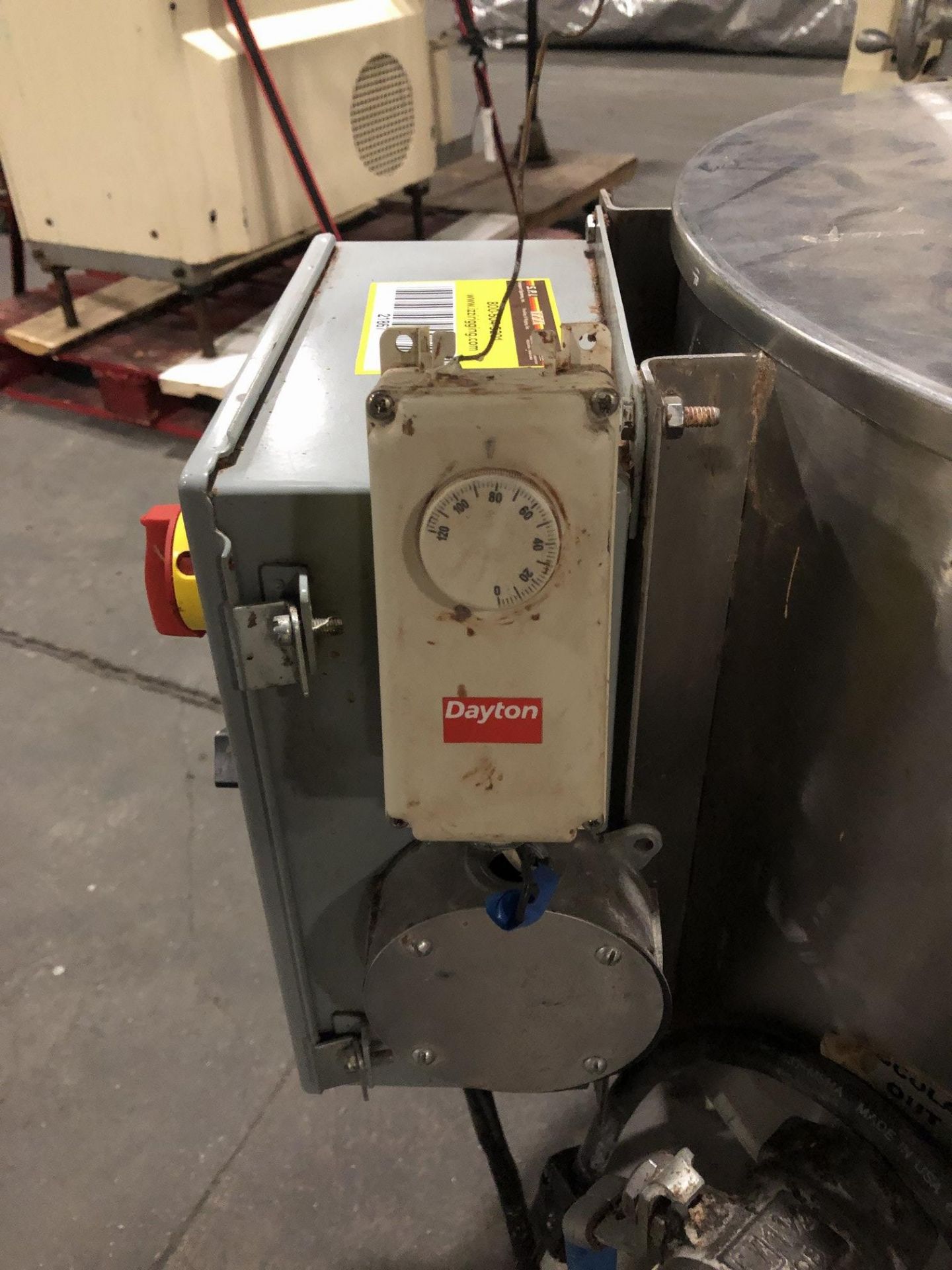 Tinsley 100-lb Stainless Steel jacketed and agitated chocolate melter with electric heater - Image 3 of 8
