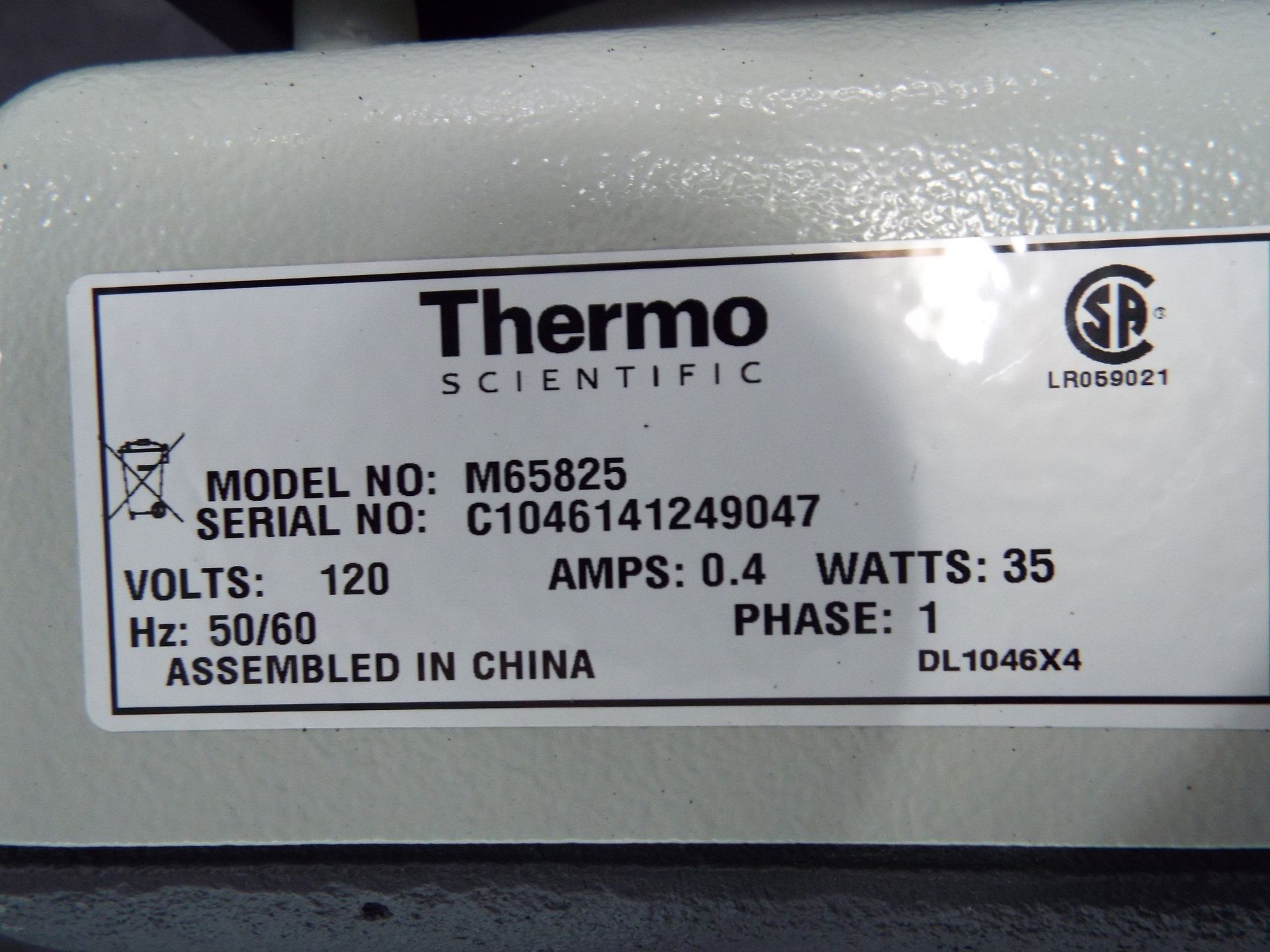 Thermo scientific MACI MIX III M65825 hot plate stirrer - Image 2 of 2