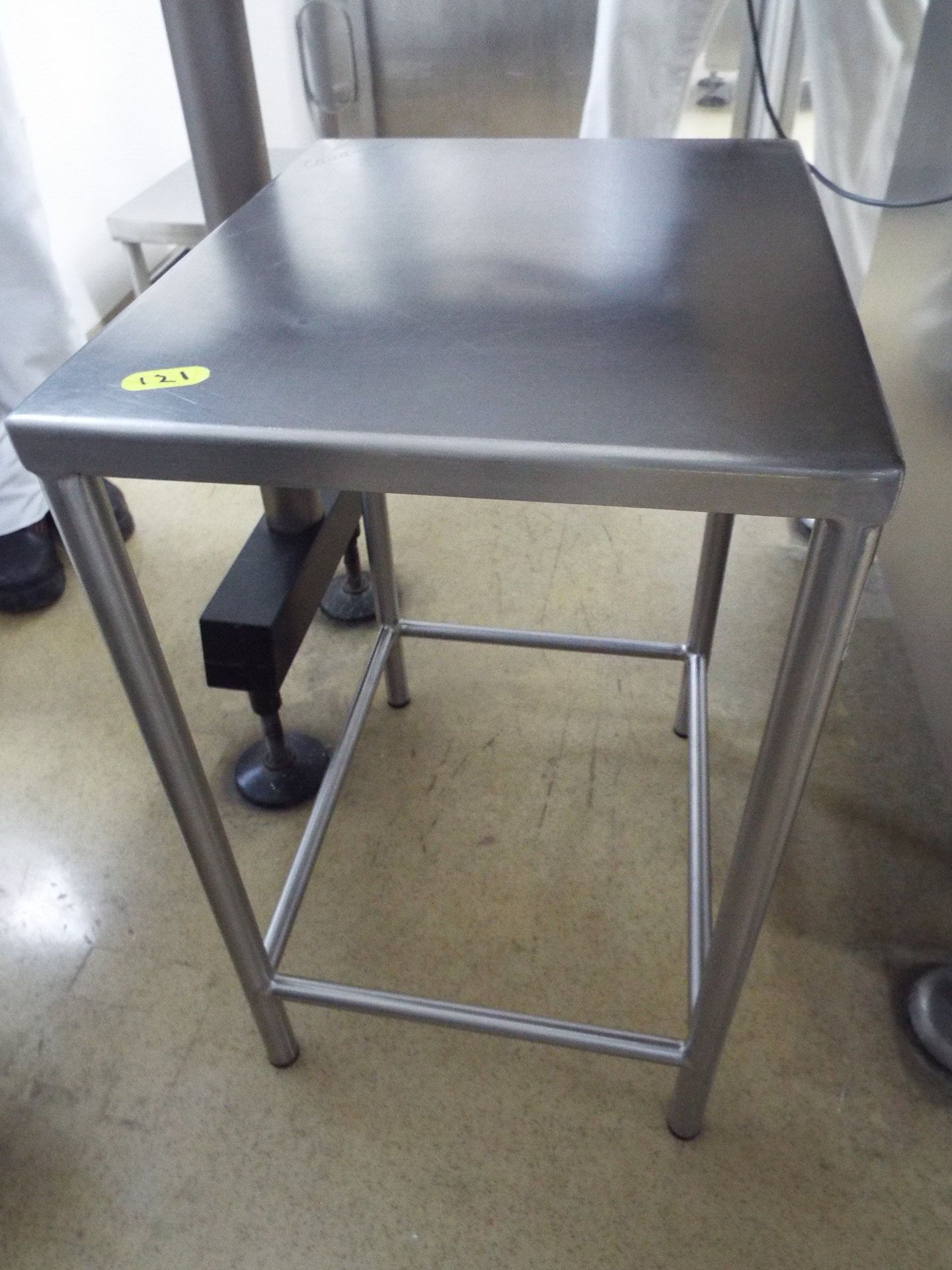 (3) Stainless Steel Stools - Image 2 of 3